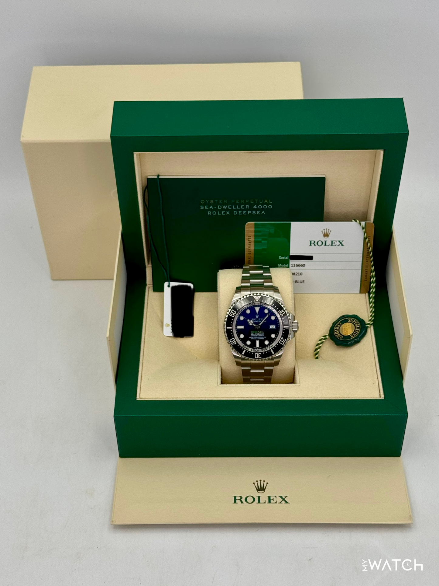 2016 Rolex Deepsea "James Cameron" 44mm 116660 Blue Dial - MyWatchLLC