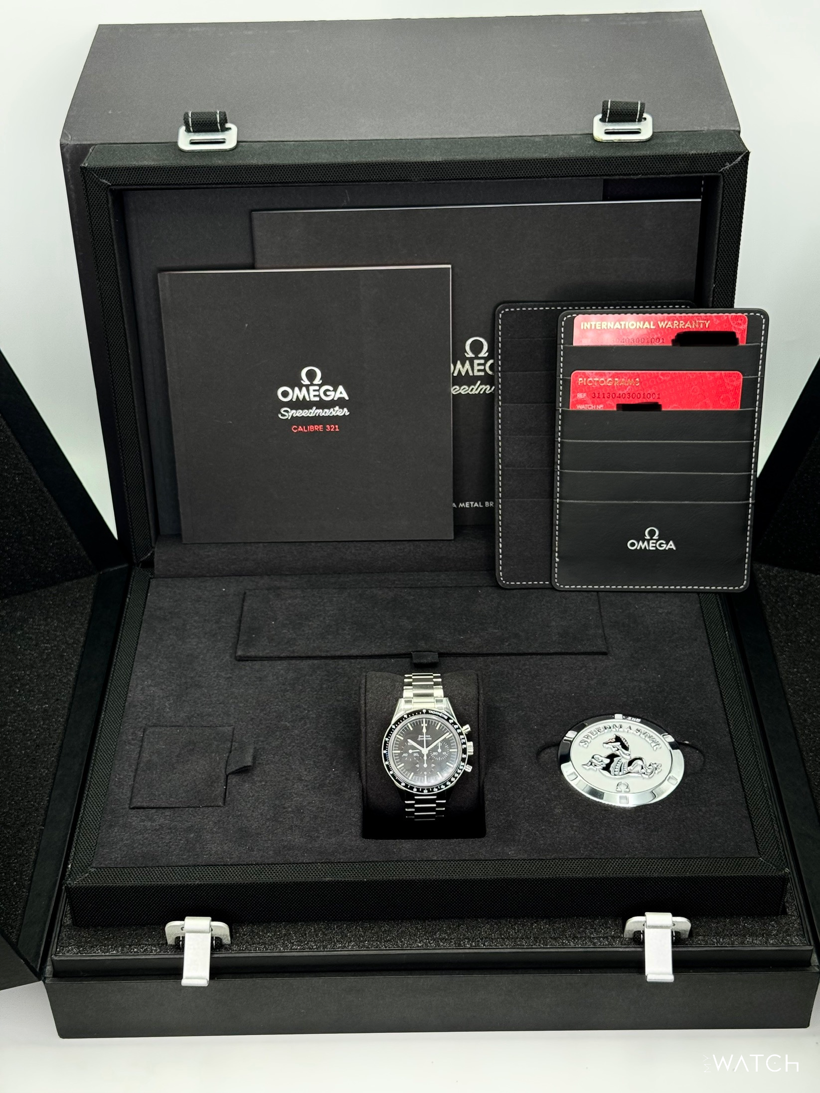 2024 Omega Speedmaster "Ed White" 39.7mm 311.30.40.30.01.001 Black Dial - MyWatchLLC