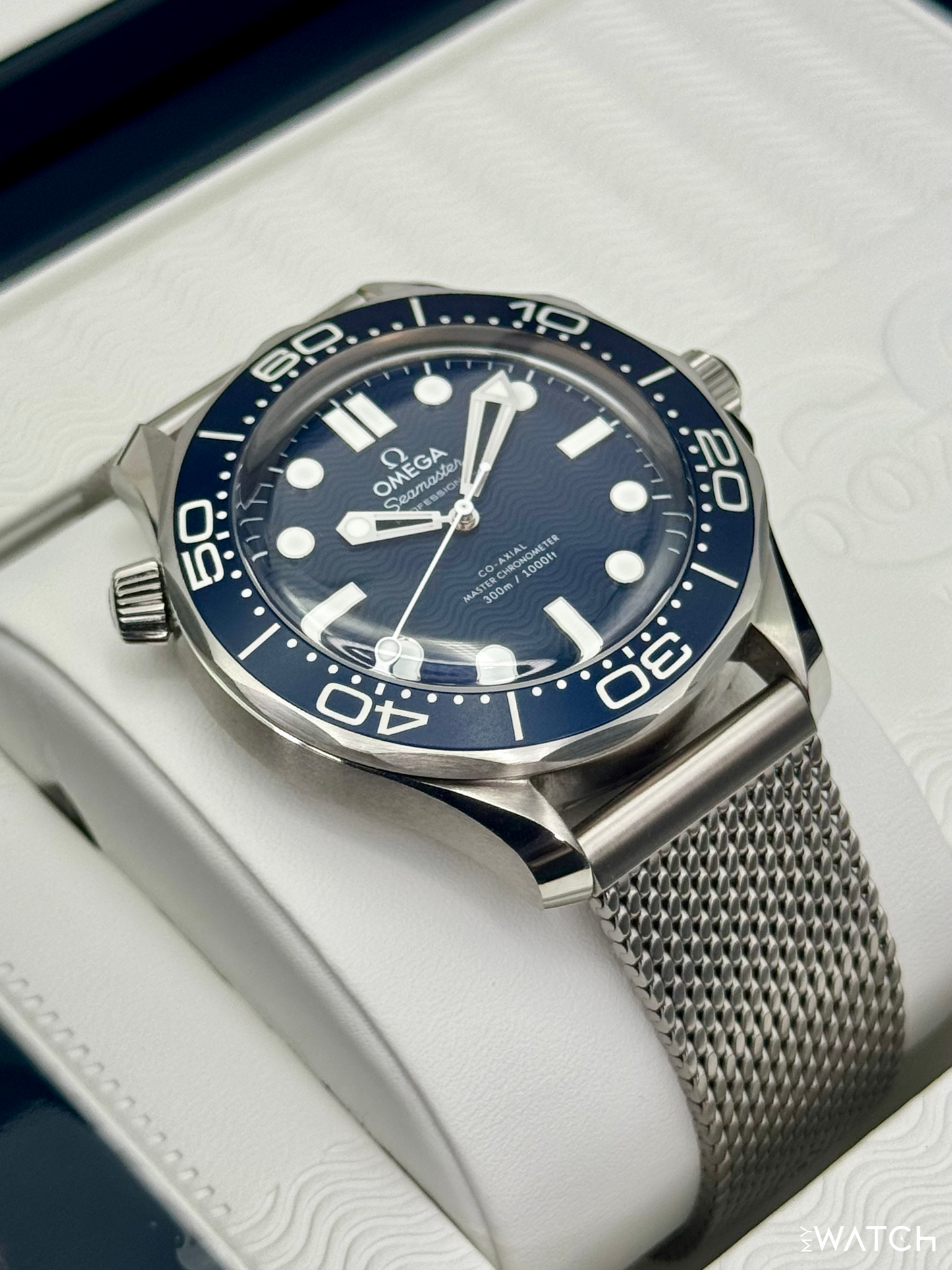 2024 Omega Seamaster Diver 300M 42mm 210.30.42.20.03.002 Blue Dial - MyWatchLLC