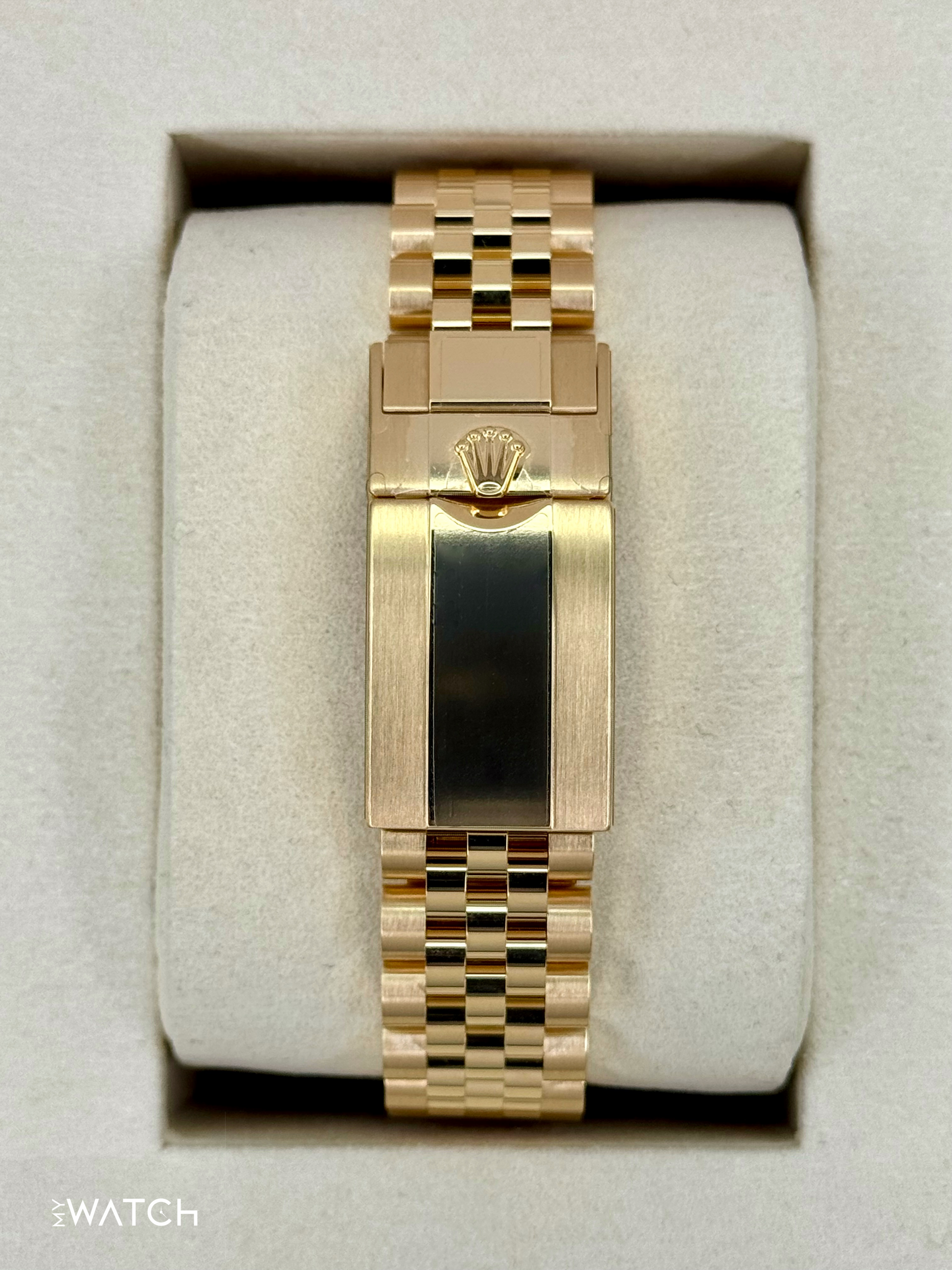 NEW 2025 Rolex GMT-Master II 40mm 126718GRNR Jubilee Black Dial - MyWatchLLC