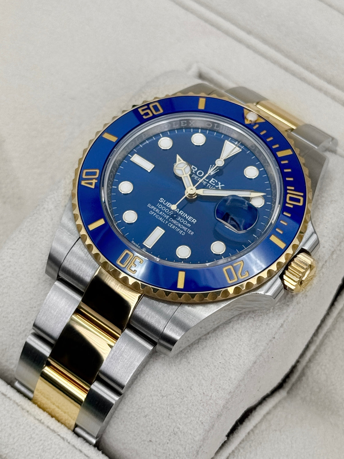 2024 Rolex Submariner Bluesy 41mm 126613LB Two-Tone Blue Dial