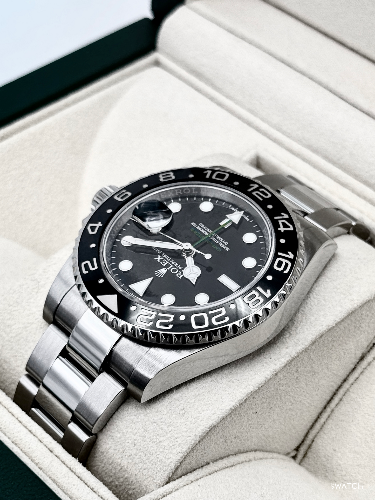 2016 Rolex GMT-Master II 40mm 116710LN Stainless Steel Black Dial - MyWatchLLC