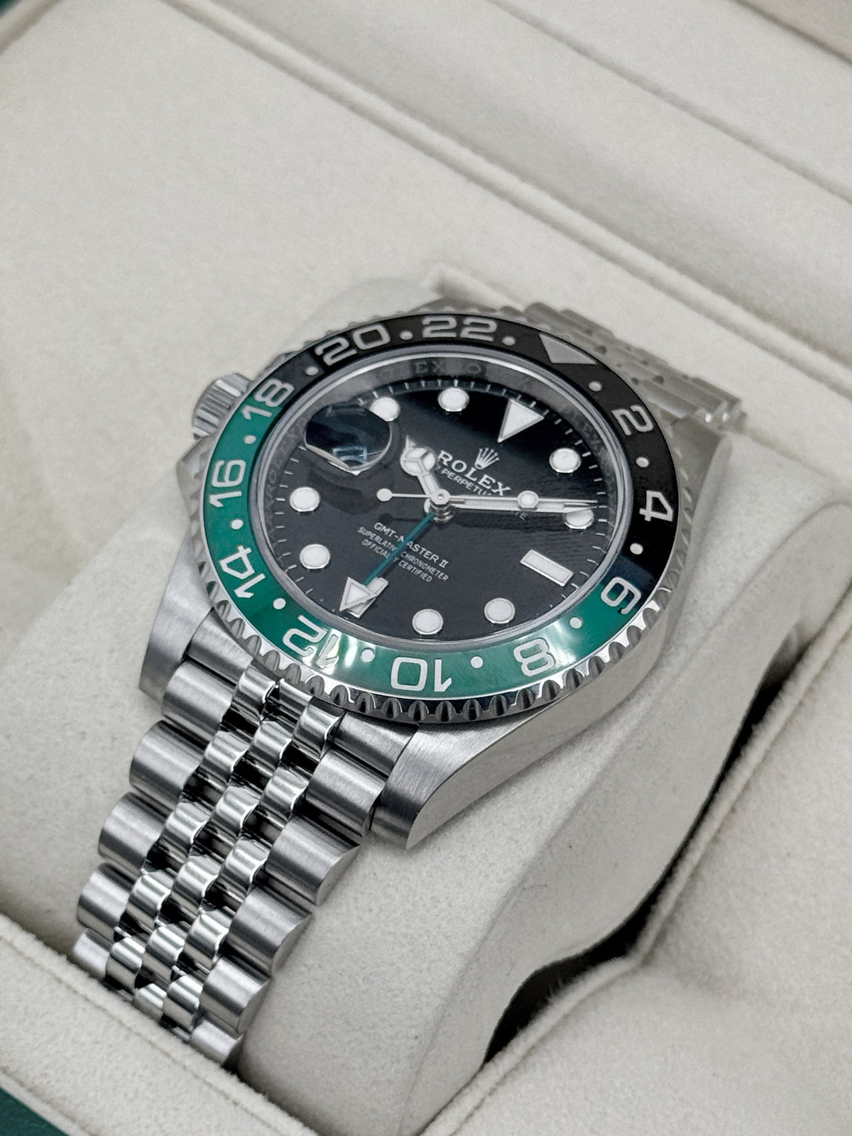 2024 Rolex GMT-Master II Sprite 40mm 126720VTNR Jubilee