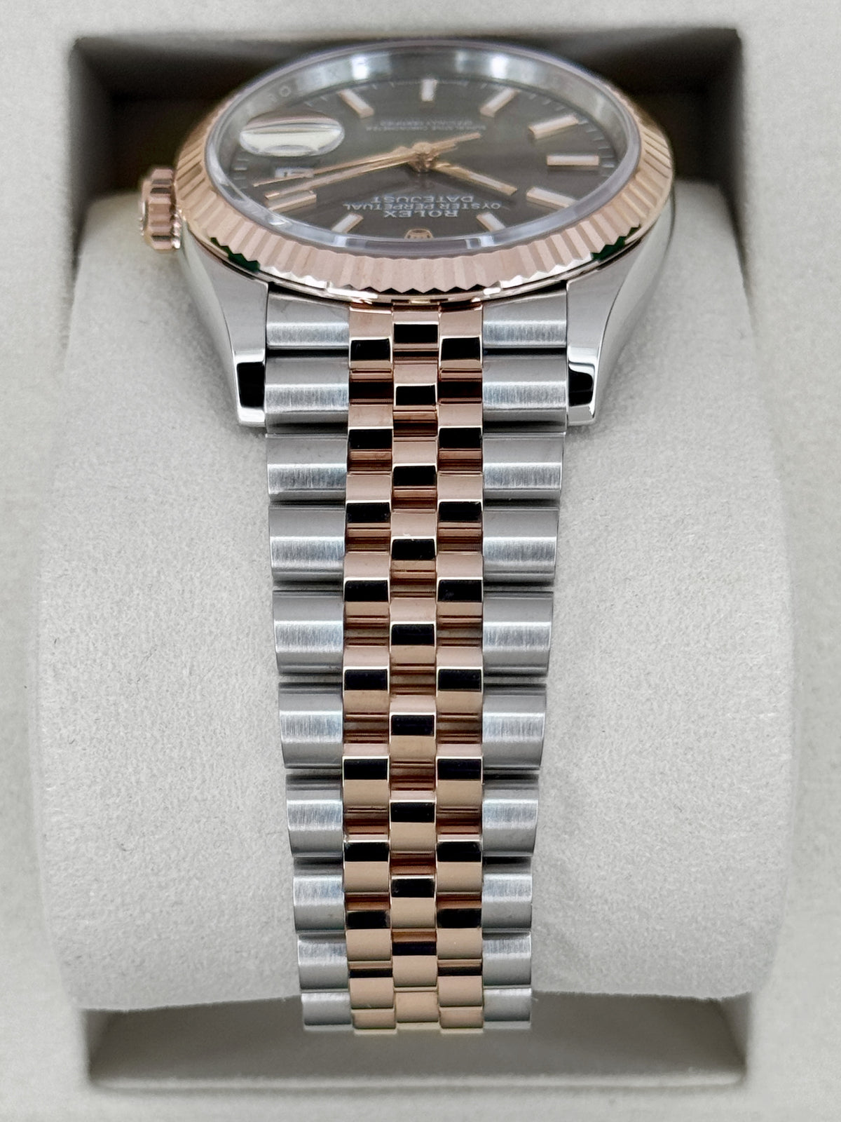 NEW 2026 Rolex Datejust 36mm 126231 Two-Tone Jubilee Slate Rhodium Dial