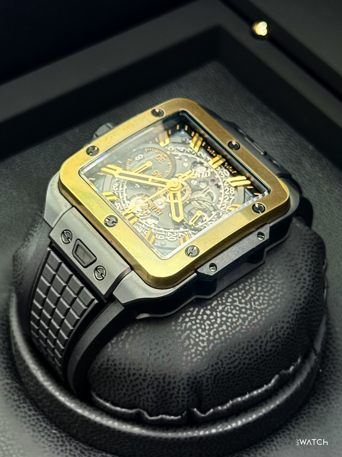 2024 Hublot Square Bang Unico Magic Gold 42mm 821.CM.0130.RX Ceramic
