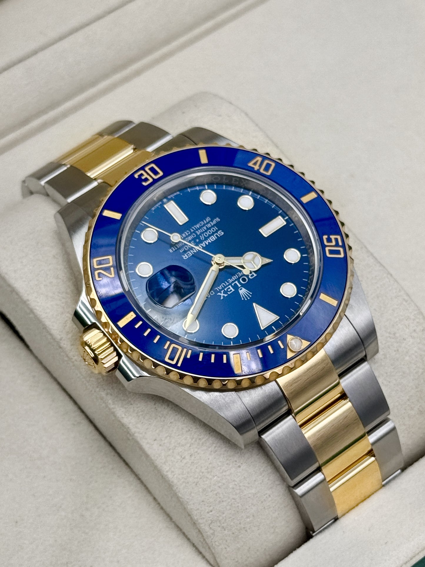 2026 Rolex Submariner "Bluesy" 41mm 126613LB Two-Tone Blue Dial