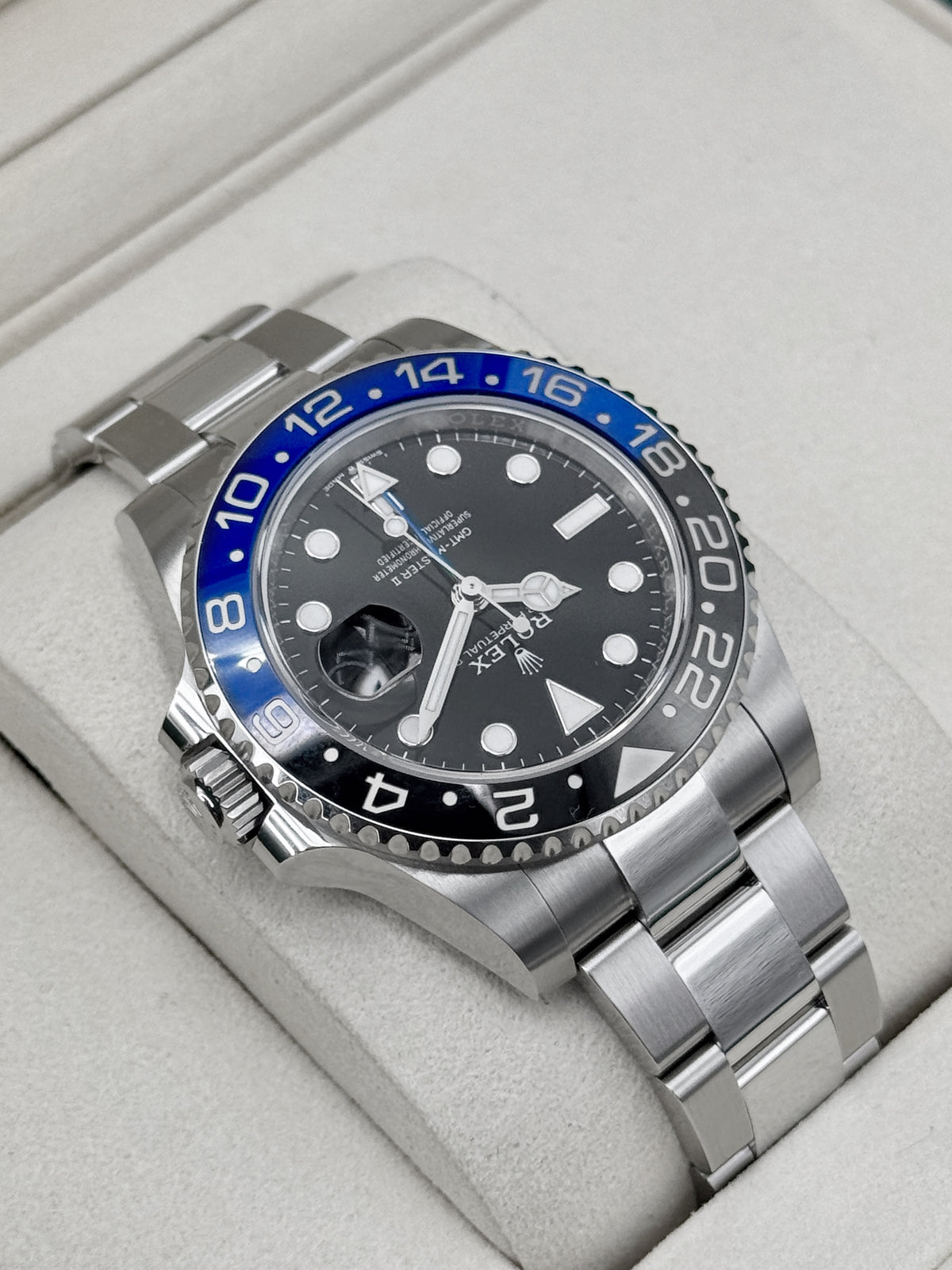 2025 Rolex GMT-Master II "Batman" 40mm 126710BLNR Oyster