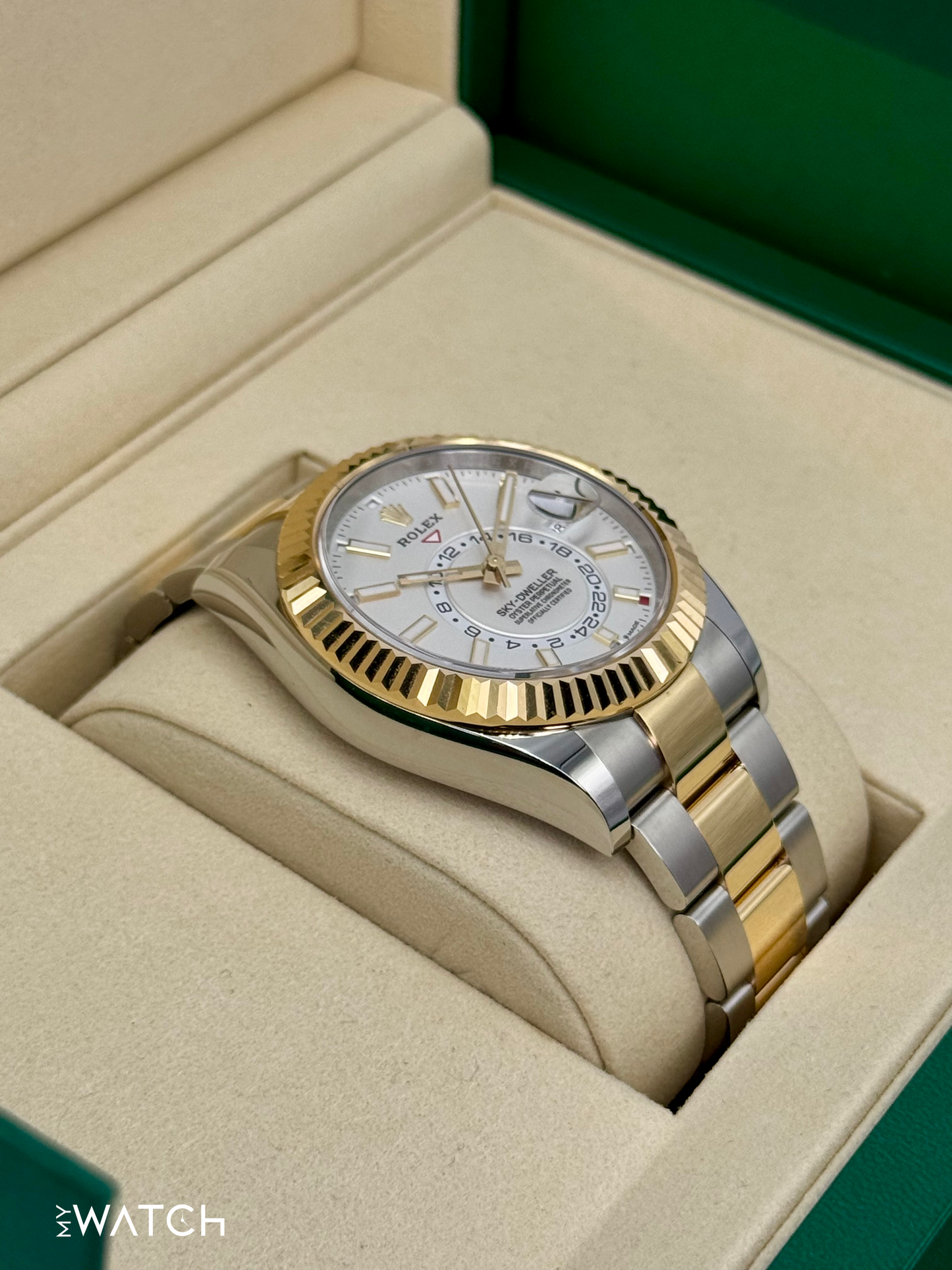 NEW 2025 Rolex Sky-Dweller 42mm 336933 Oyster White Dial