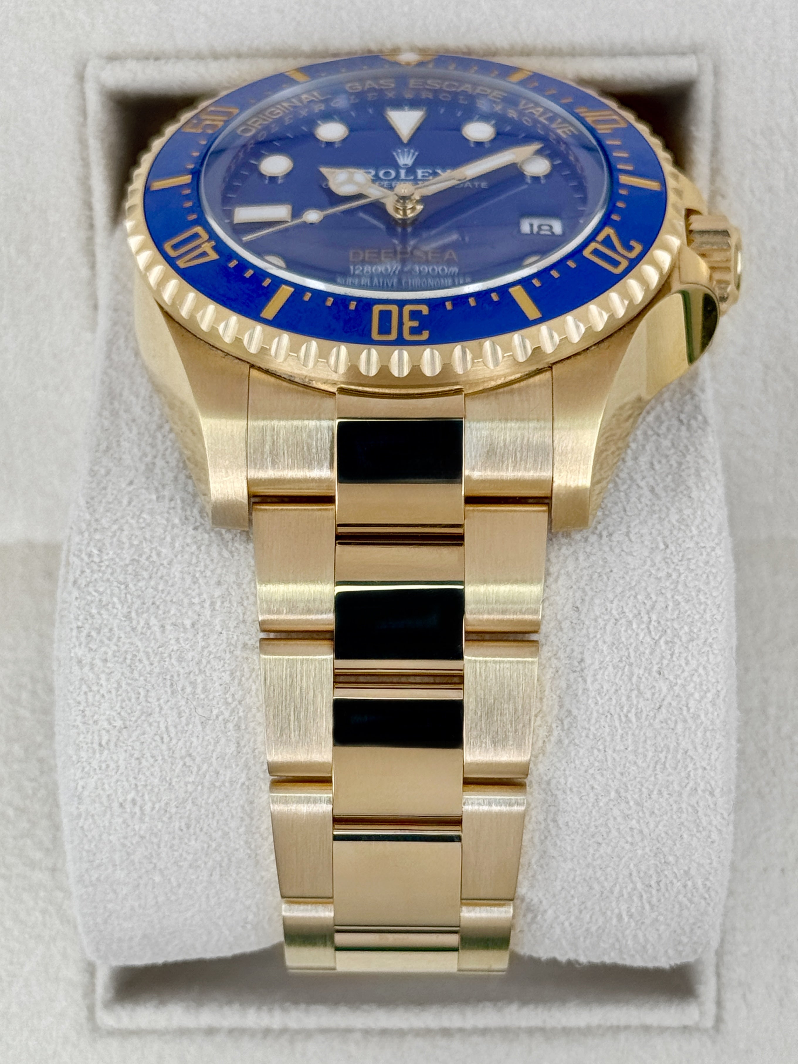 Rolex Deepsea 44mm 136668LB Yellow Gold Blue Dial 2025