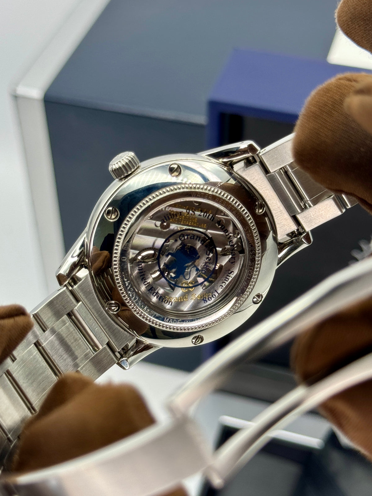 2018 Grand Seiko Elegance Collection 39mm SBGM235 Stainless Steel Silver Dial