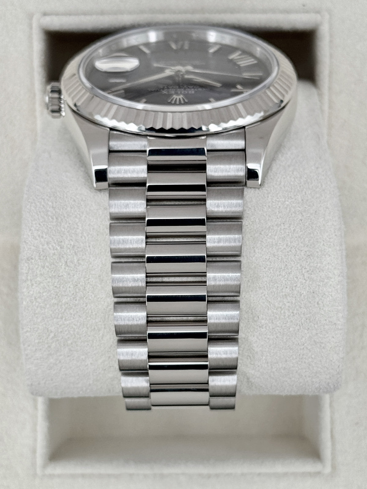 2024 Rolex Day-Date 40mm 228239 Presidential Blue Ombre Dial