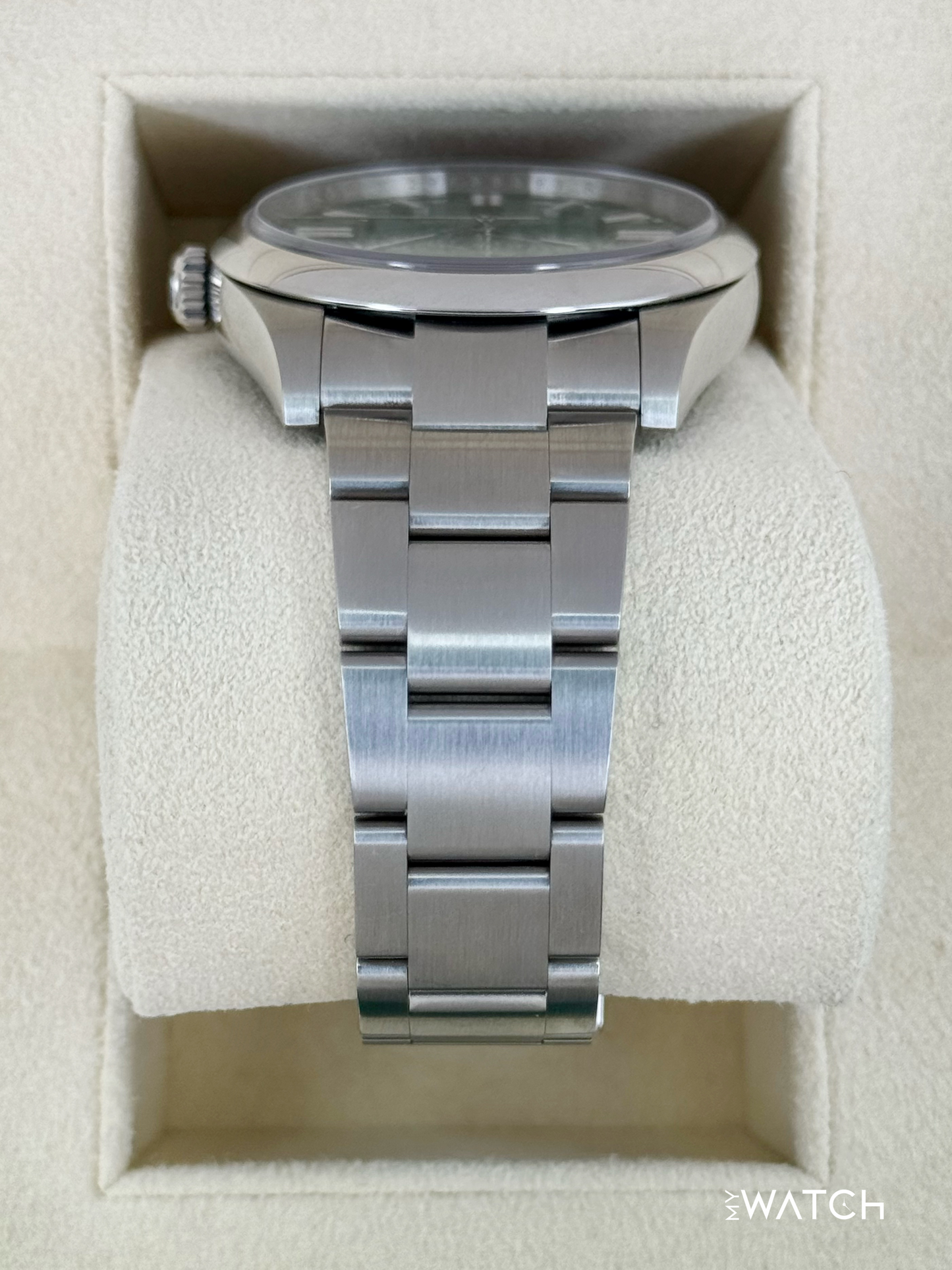 2025 Rolex Oyster Perpetual 41mm 124300 Green Dial