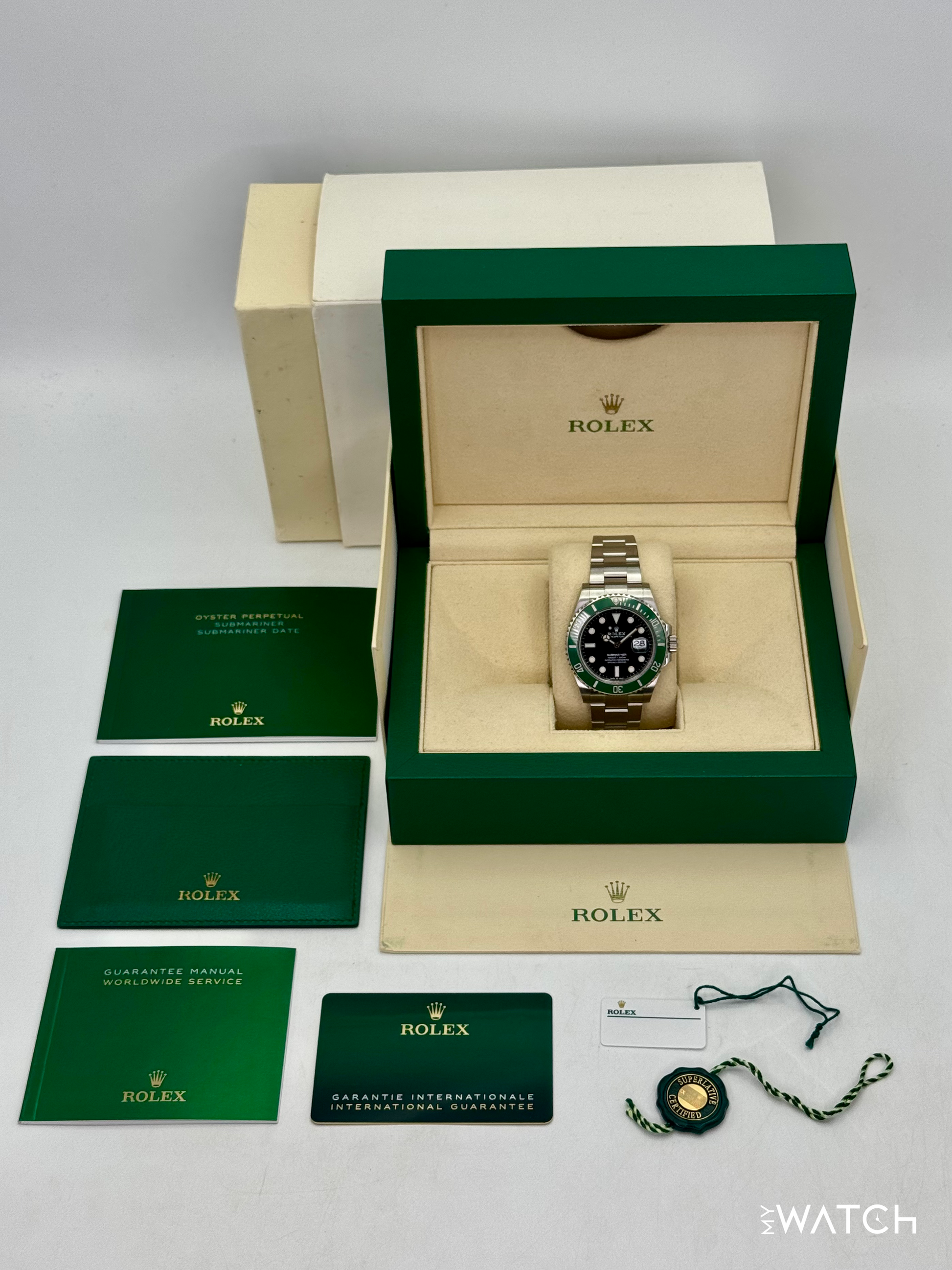 2022 Rolex Submariner "Starbucks" 41mm 126610LV Black Dial - MyWatchLLC