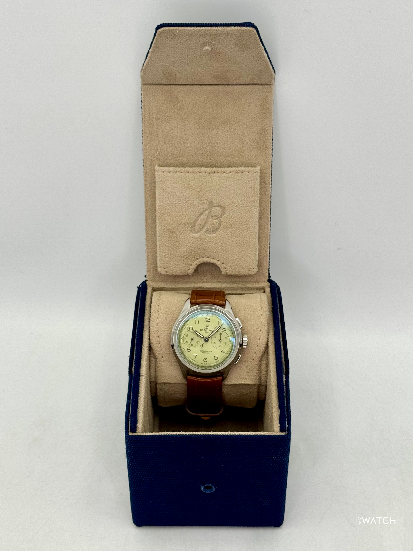 2024 Breitling Premier B09 Chronograph 40mm AB0930 Stainless Steel Green Dial