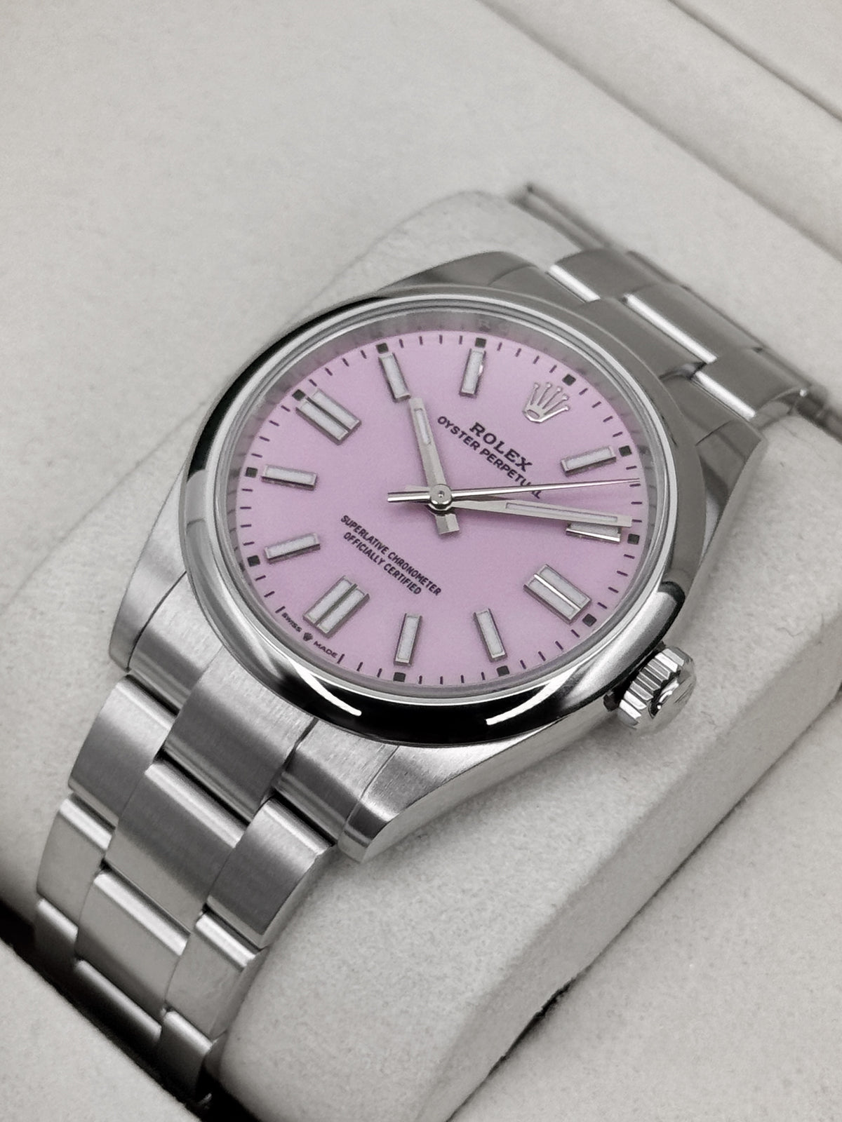 2026 Rolex Oyster Perpetual 41mm 134300 Candy Pink Dial