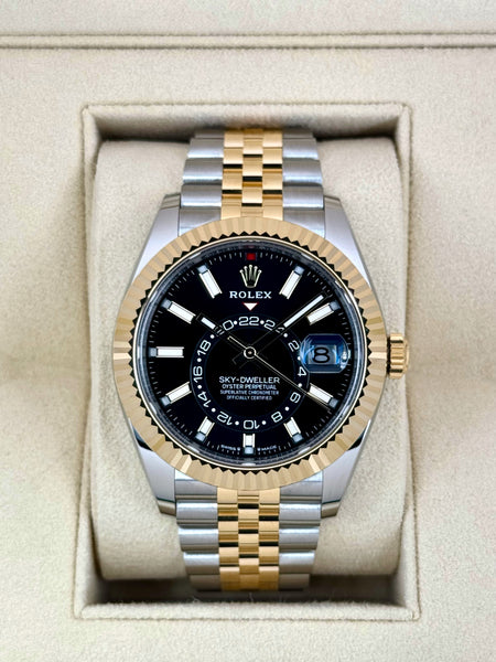 NEW 2025 Rolex Sky-Dweller 42mm 336933 Jubilee Black Dial