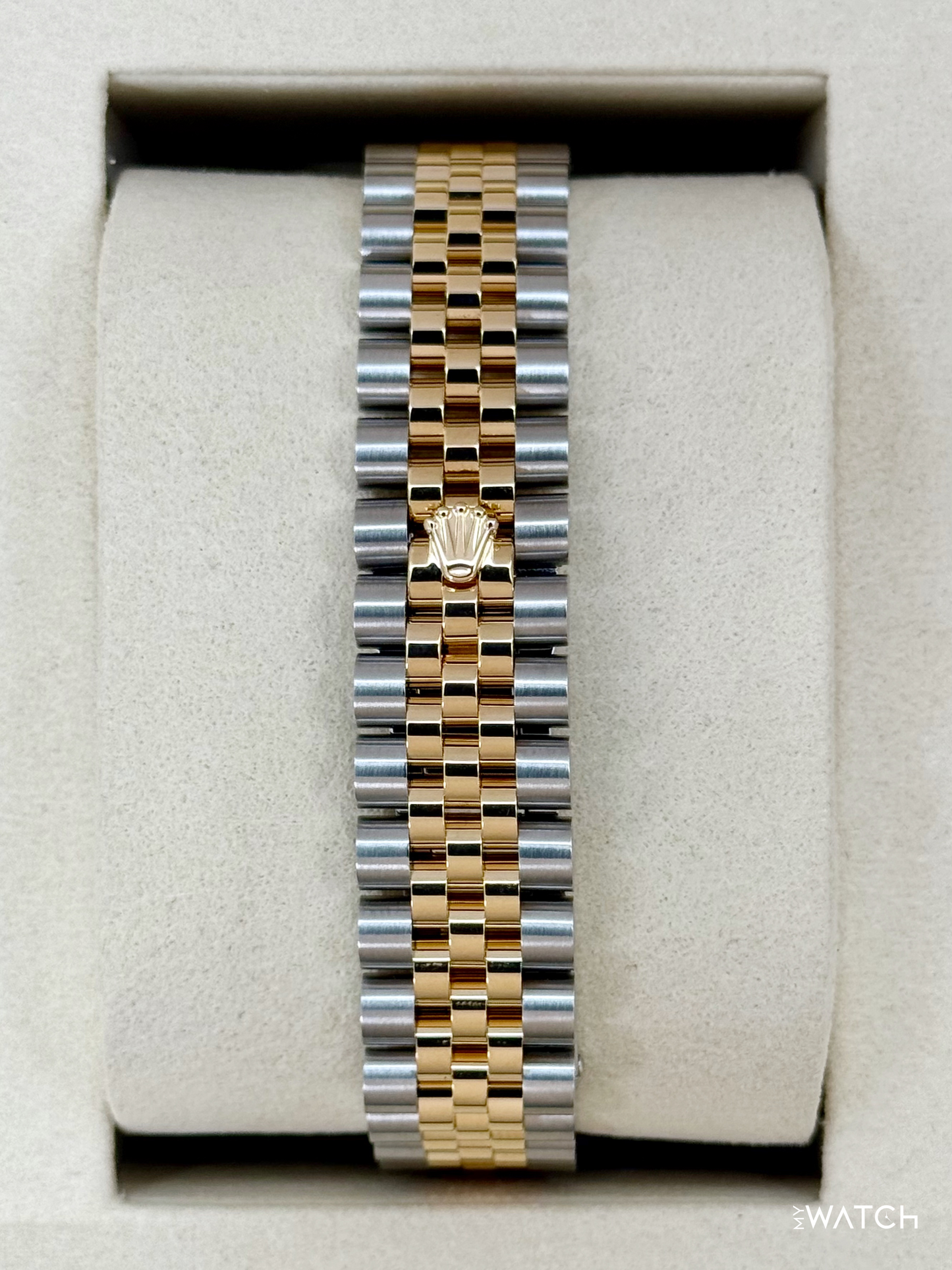 NEW 2026 Rolex Ladies Datejust 31mm 278273 Two-Tone Jubilee Green Dial - MyWatchLLC