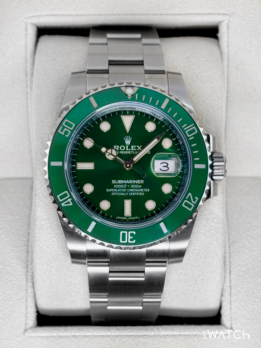 2020 Rolex Submariner “Hulk” 40mm 116610LV Green Dial "UNICORN"
