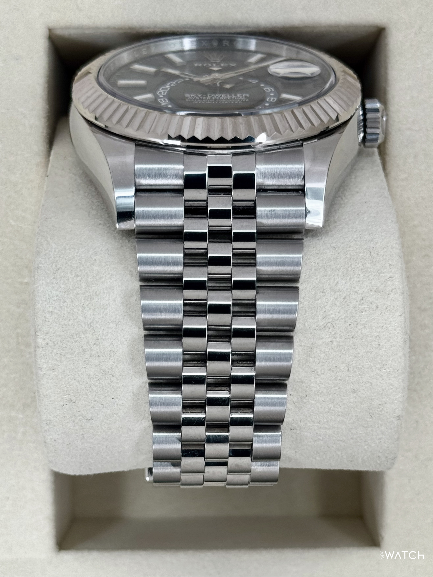 2025 Rolex Sky-Dweller 42mm 336934 Jubilee Blue Dial - MyWatchLLC