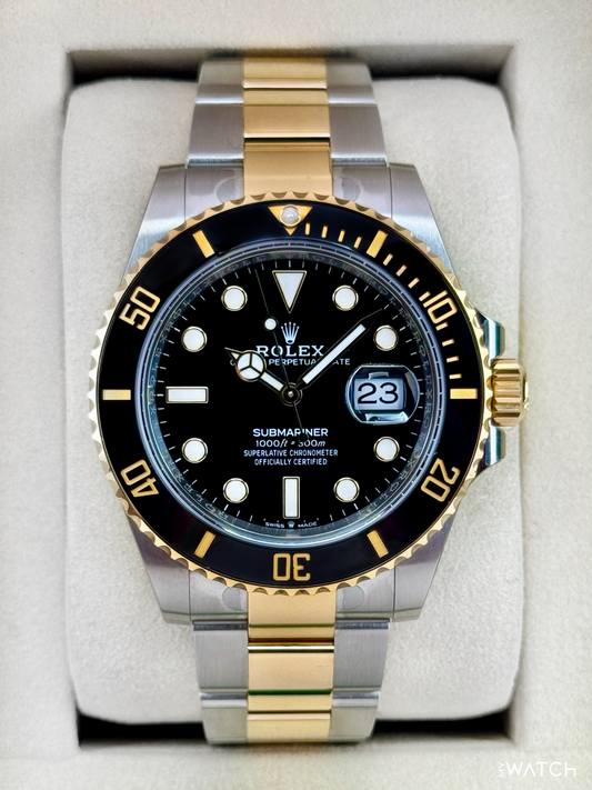 NEW 2026 Rolex Submariner 41mm 126613LN Two-Tone Black Dial (STICKERED)