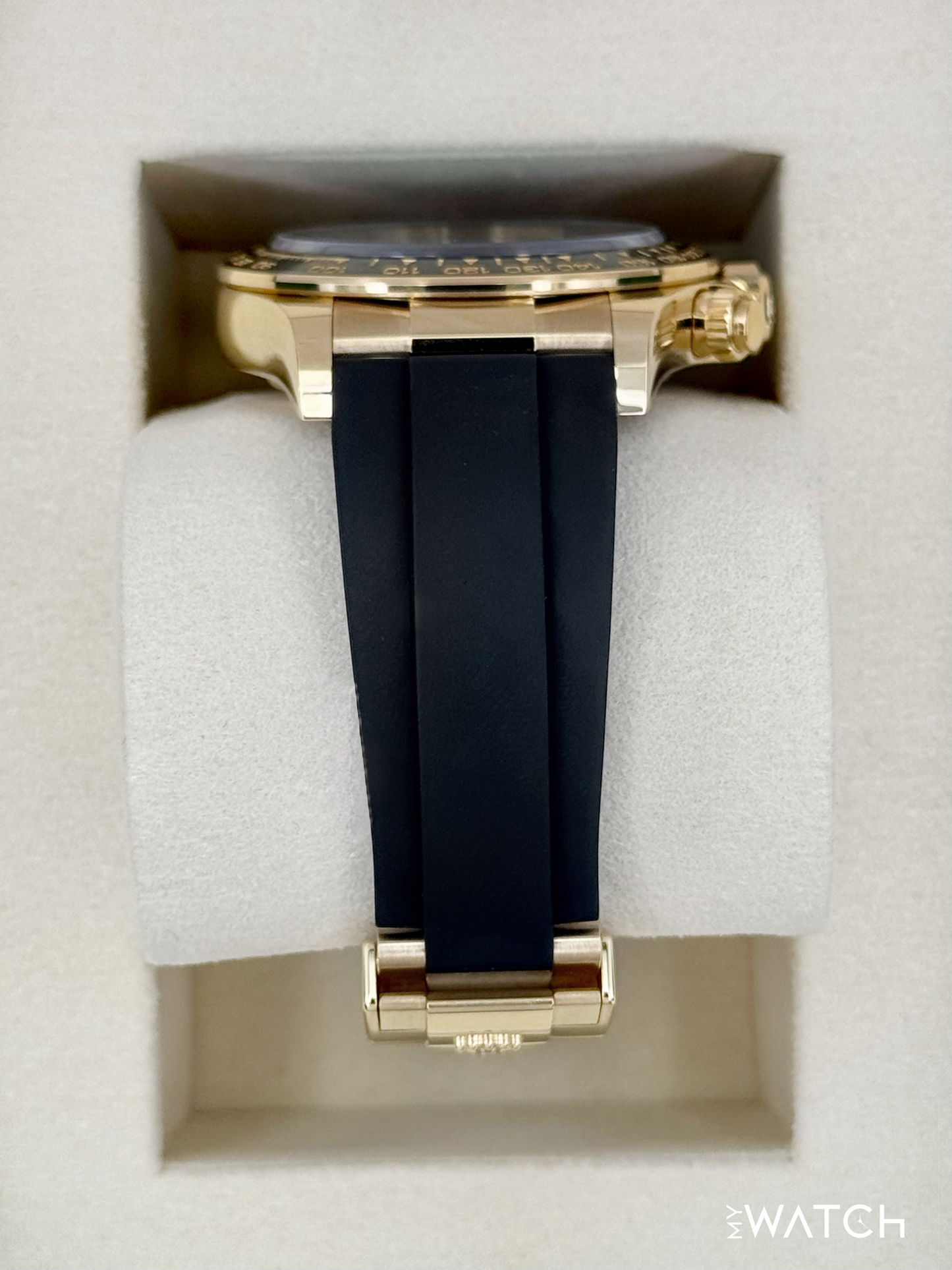 NEW 2025 Rolex Daytona 40mm 126518LN Yellow Gold Oysterflex Turquoise Dial