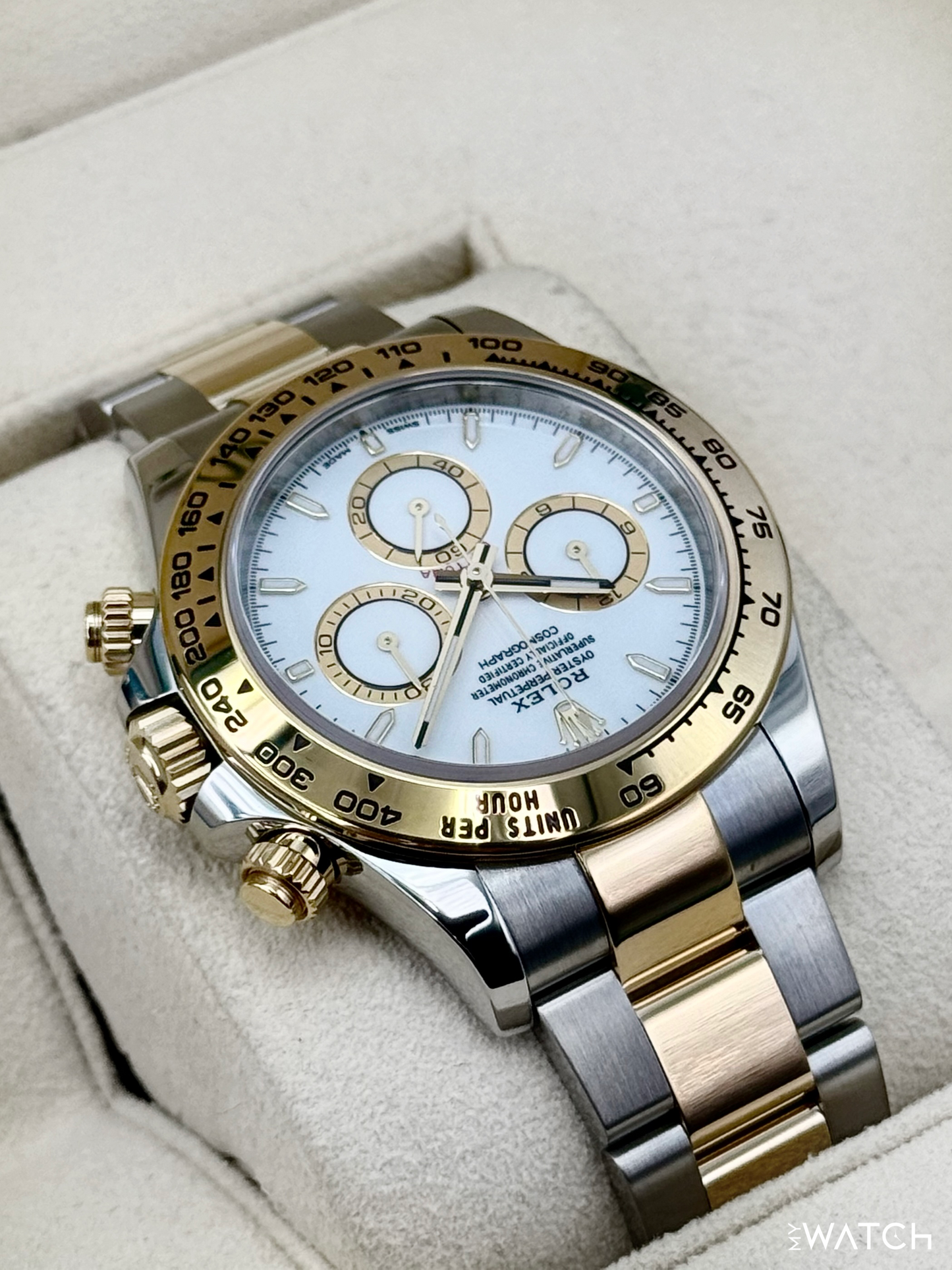 2024 Rolex Daytona 40mm 126503 Two-Tone White Dial - MyWatchLLC