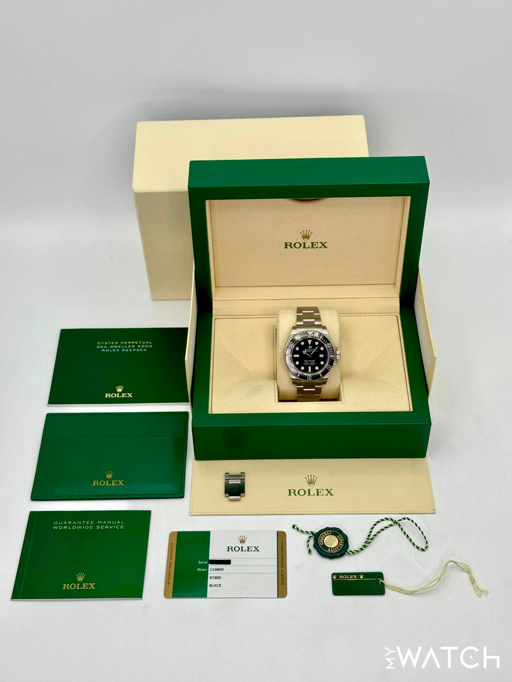 2017 Rolex Sea-Dweller 4000 "SD4K" 40mm 116600 Black Dial - MyWatchLLC