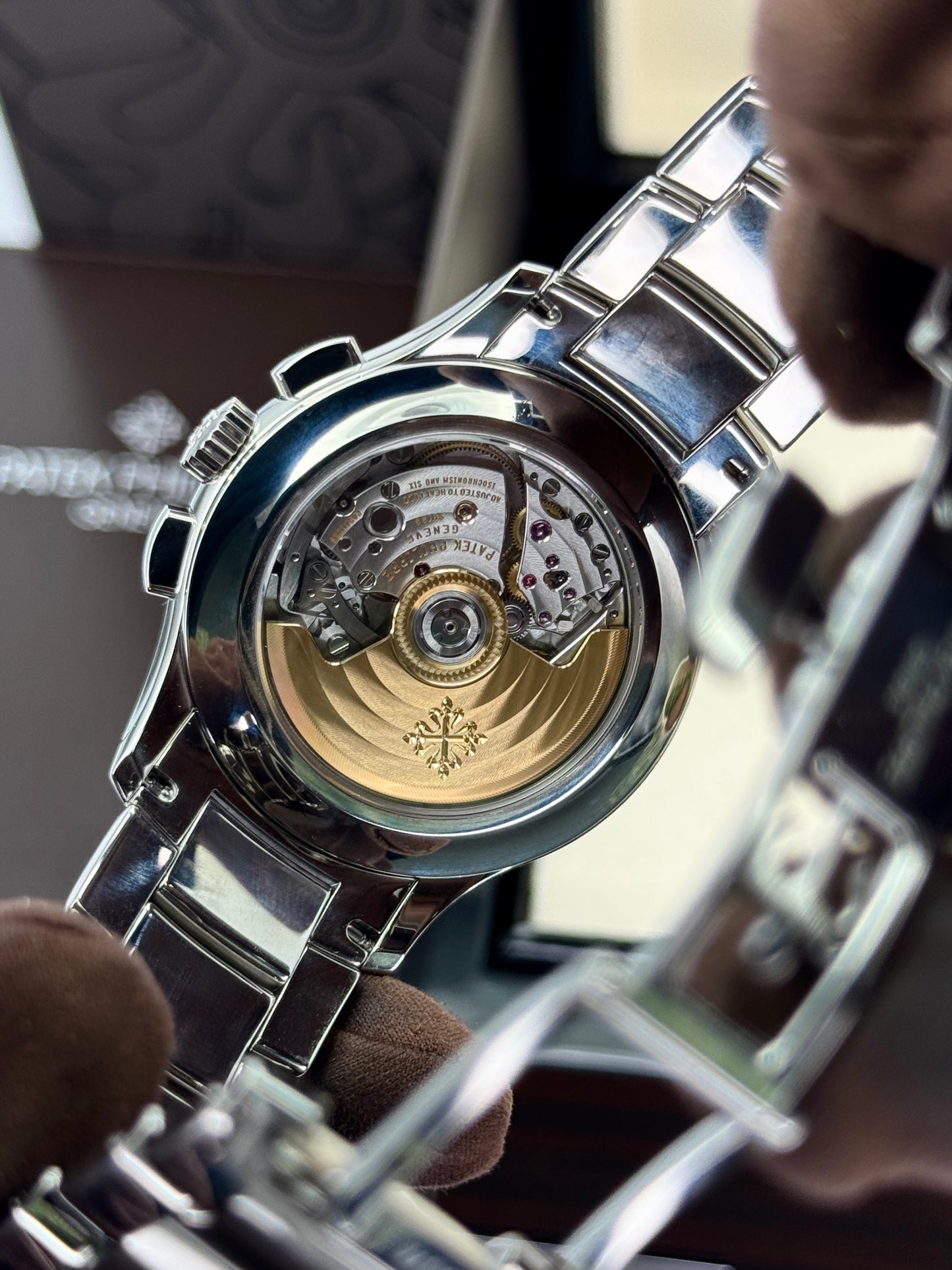 2022 Patek Philippe Flyback Chronograph Annual Calendar 5905/1A Olive Green Dial
