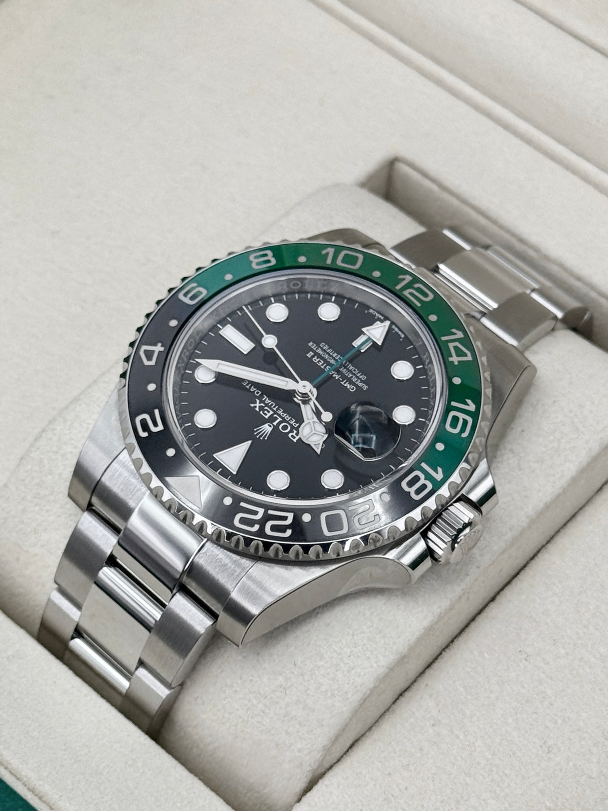 2026 Rolex GMT-Master II Sprite 40mm 126720VTNR Oyster (STICKERED)