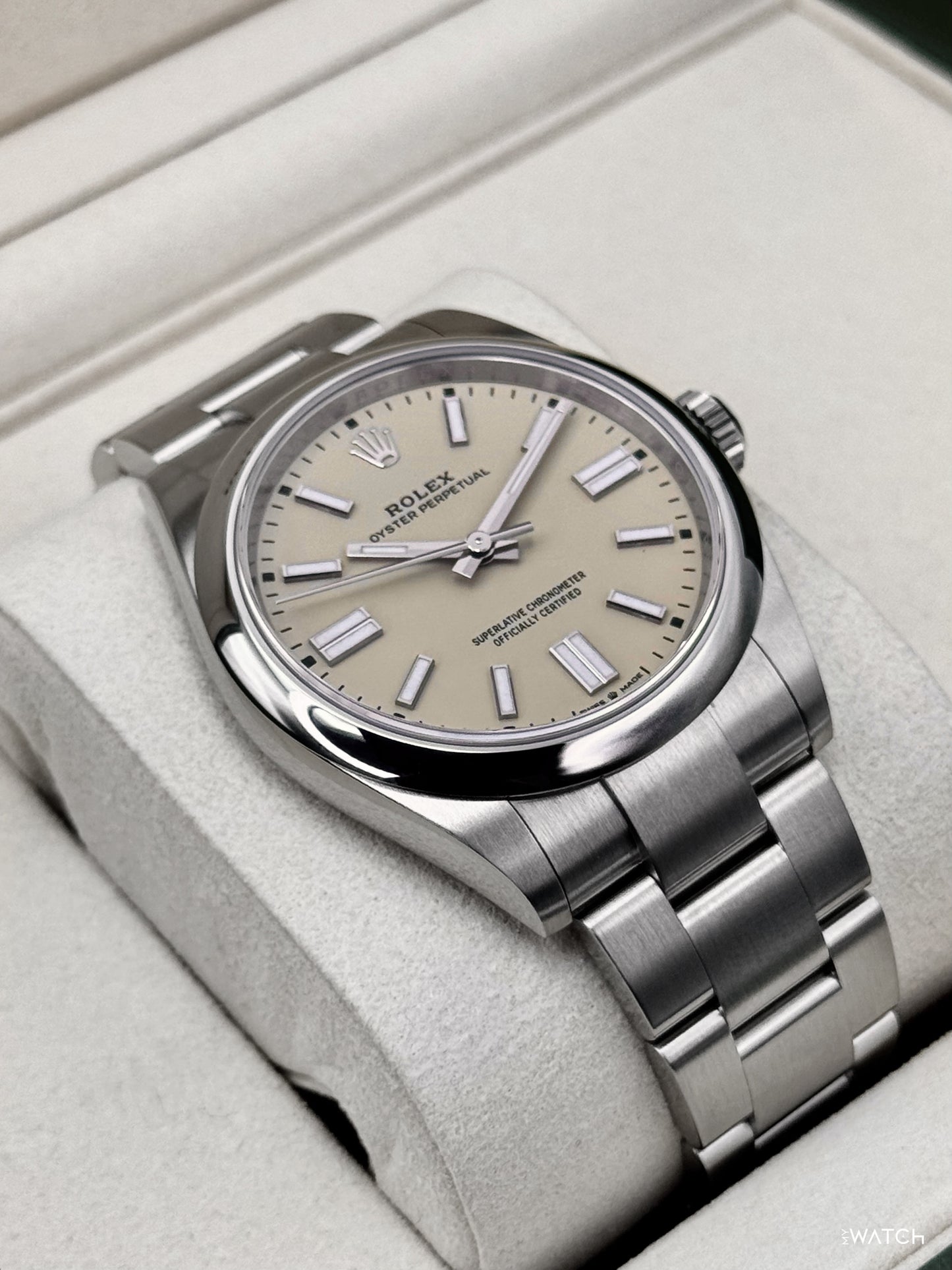 NEW 2026 Rolex Oyster Perpetual 41mm 134300 Beige Dial - MyWatchLLC