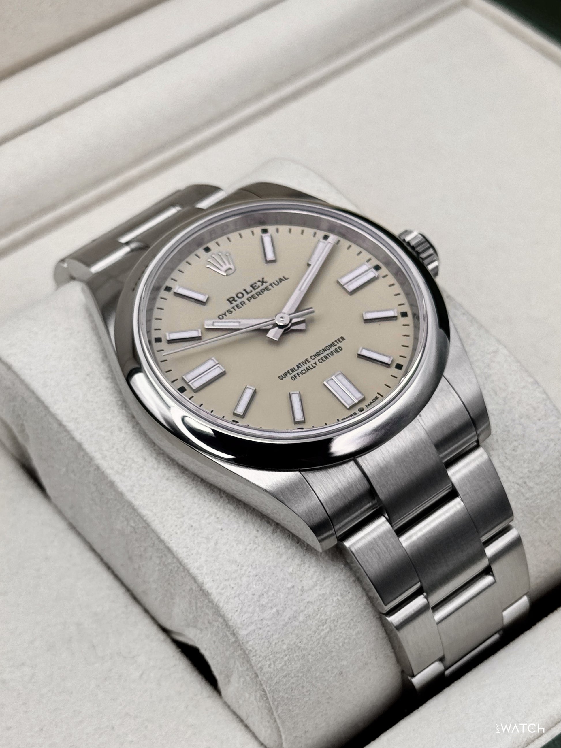 NEW 2026 Rolex Oyster Perpetual 41mm 134300 Beige Dial - MyWatchLLC