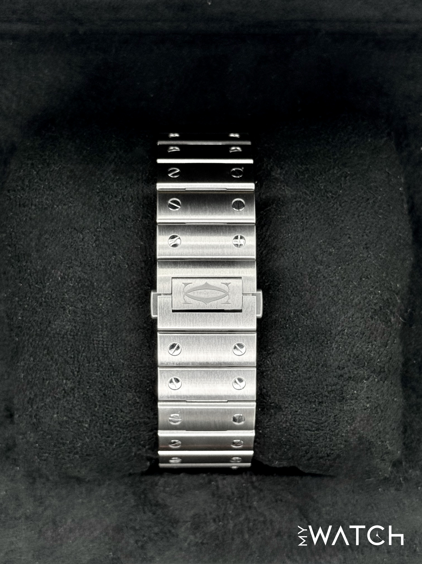 2021 Cartier Santos De Cartier 39.8mm WHSA0015 Stainless Steel Skeleton Dial