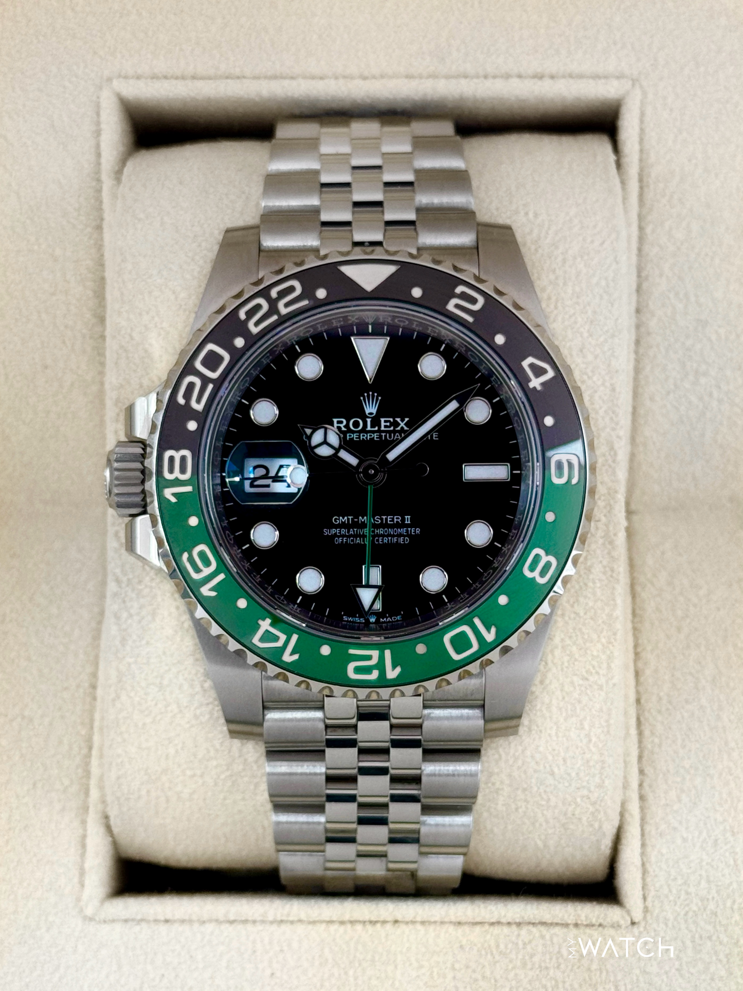 2024 Rolex GMT-Master II "Sprite" 40mm 126720VTNR Jubilee