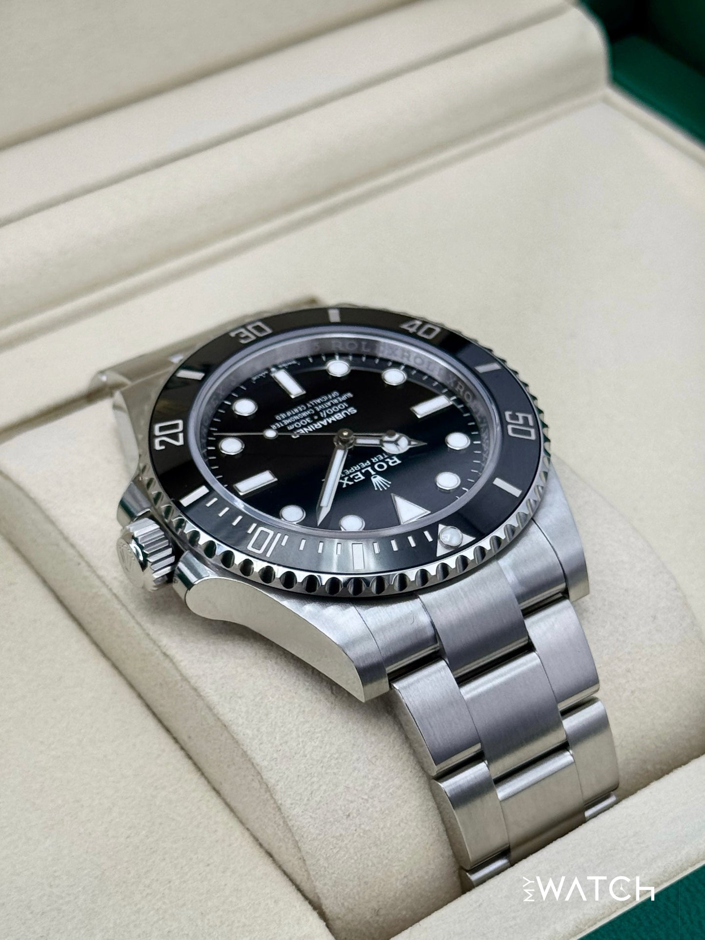 NEW 2025 Rolex Submariner 41mm 124060 Stainless Steel Black Dial (STICKERED) - MyWatchLLC