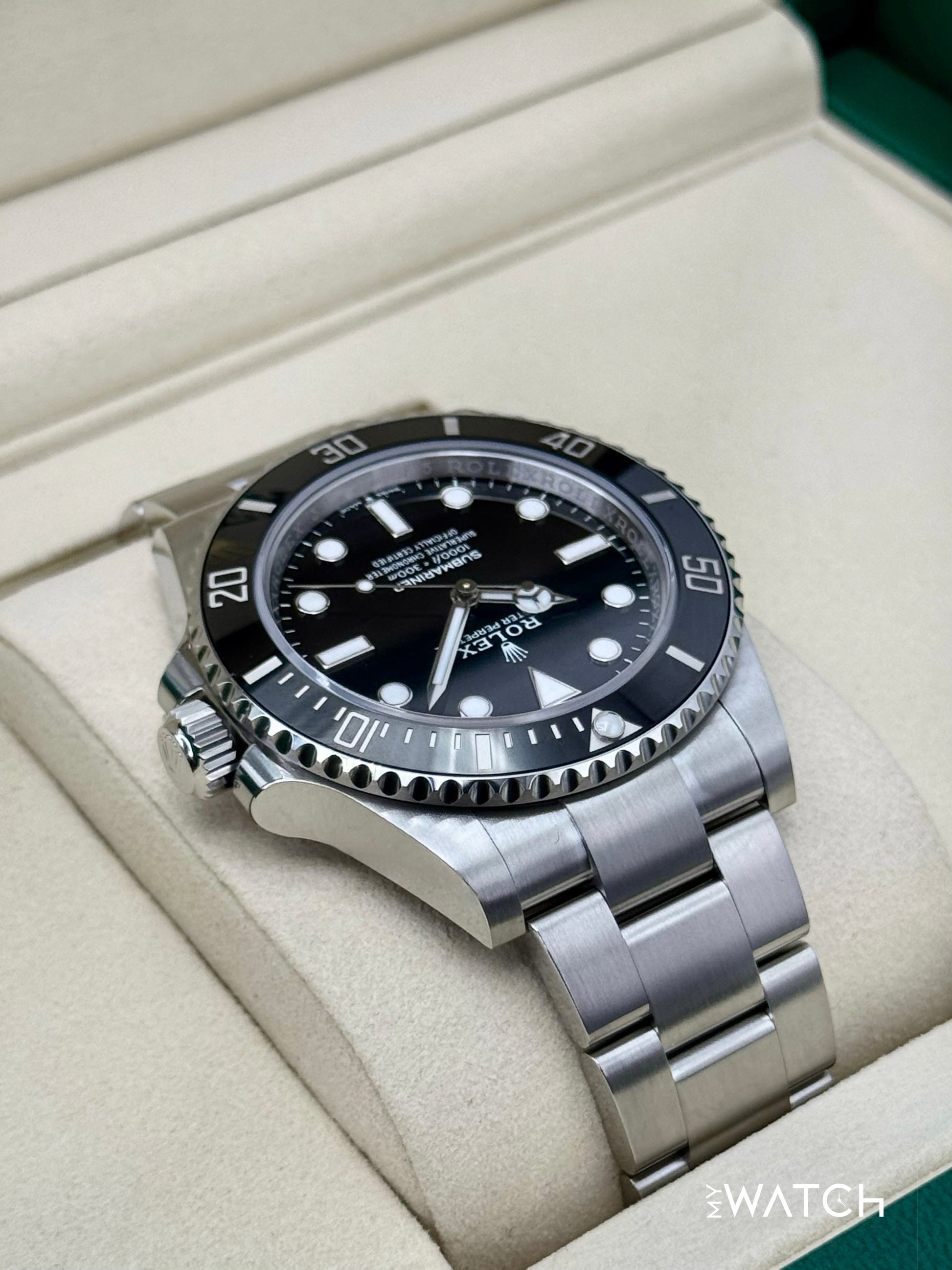 NEW 2025 Rolex Submariner 41mm 124060 Stainless Steel Black Dial (STICKERED) - MyWatchLLC