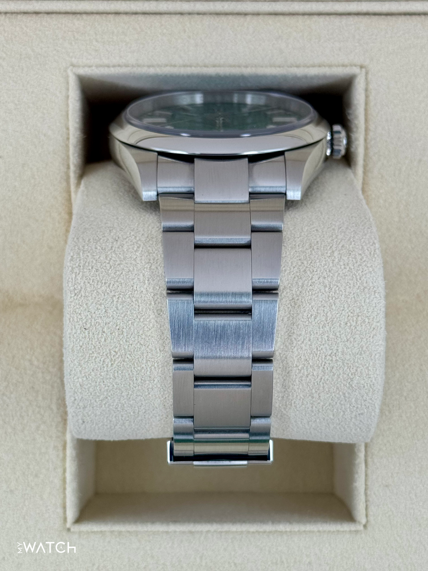 2023 Rolex Oyster Perpetual 41mm 124300 Green Dial