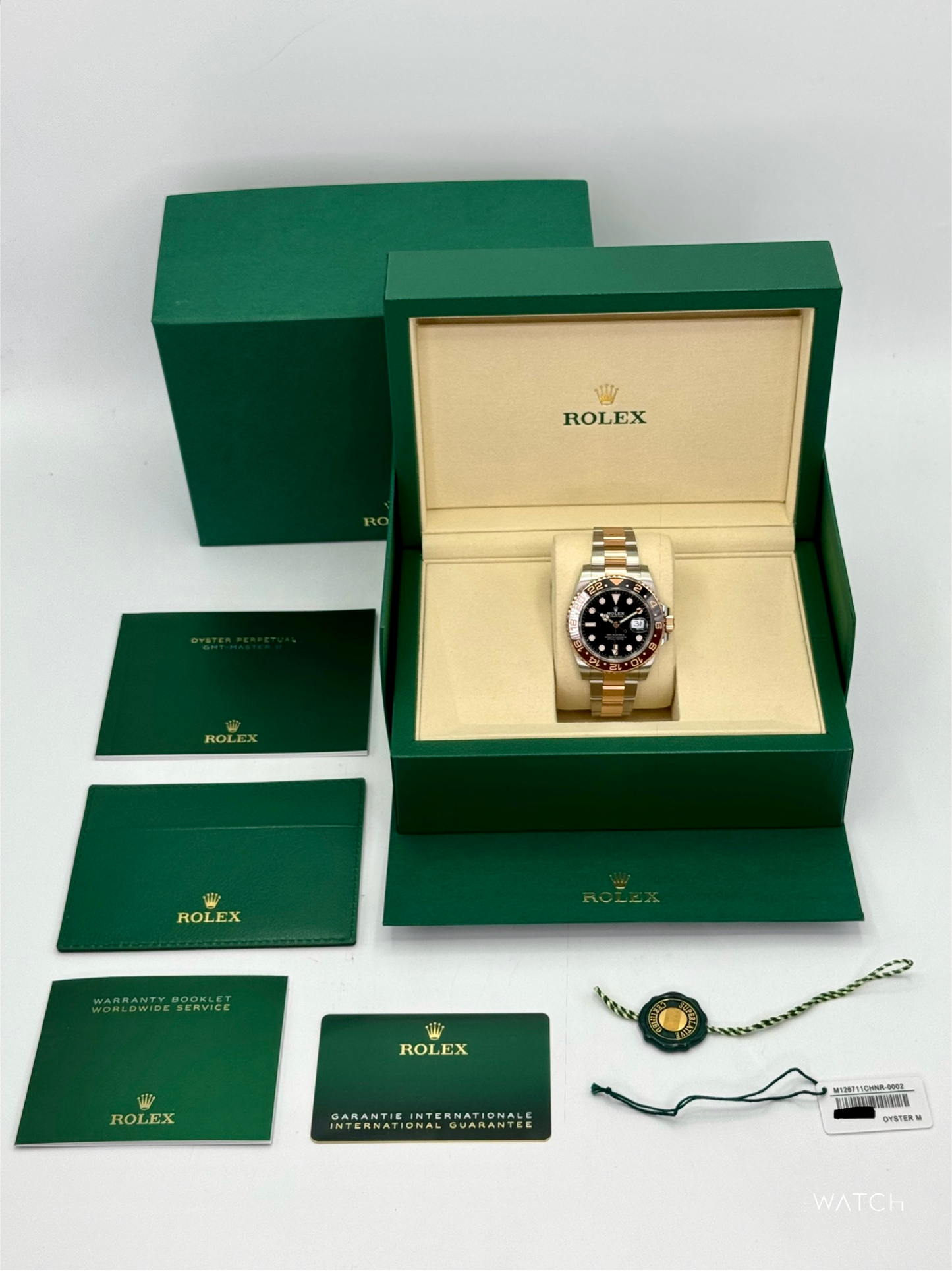 2025 Rolex GMT-Master II "Rootbeer" 40mm 126711CHNR Two-Tone