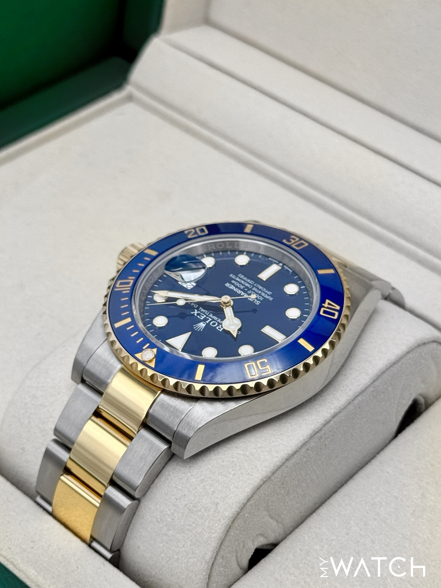 2025 Rolex Submariner "Bluesy" 41mm 126613LB Two-Tone Blue Dial