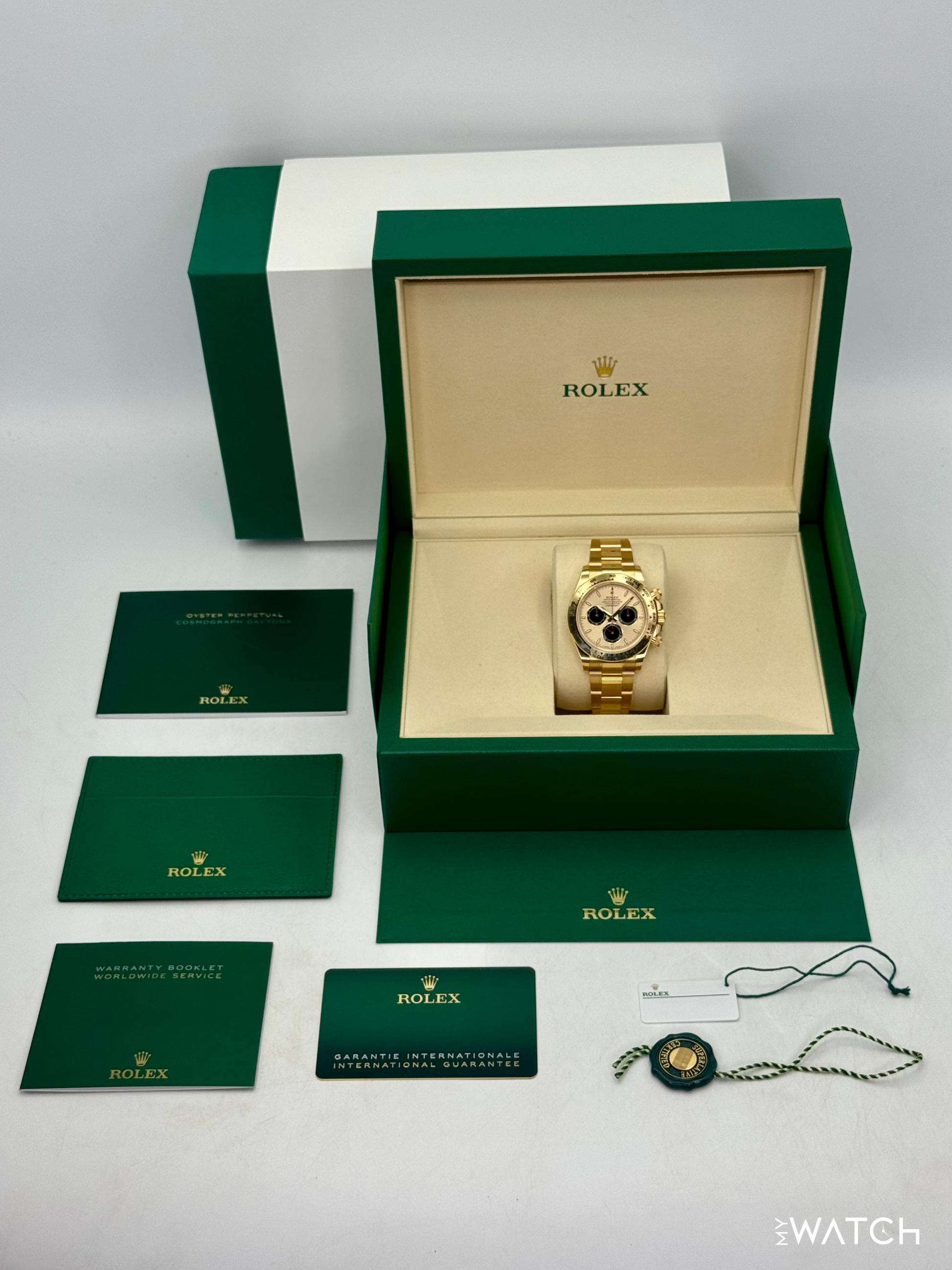 NEW 2026 Rolex Daytona 40mm 126508 18K Yellow Gold Champagne "Pikachu" Dial (STICKERED) - MyWatchLLC
