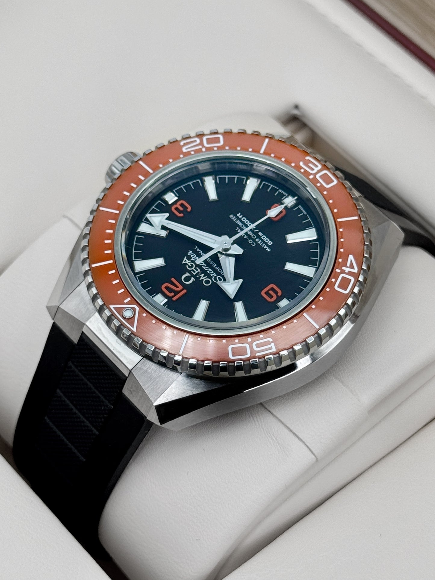 2025 Omega Seamaster Planet Ocean 42mm 217.32.42.21.01.003 Black Dial