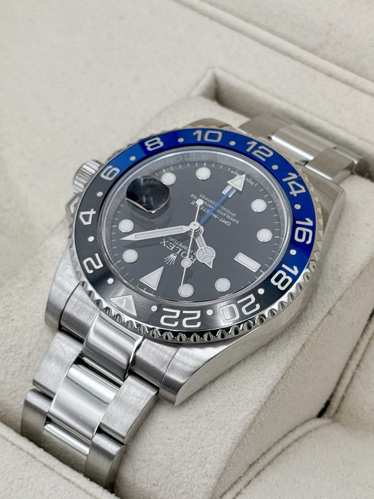 2014 Rolex GMT-Master II Batman 40mm 116710BLNR Oyster
