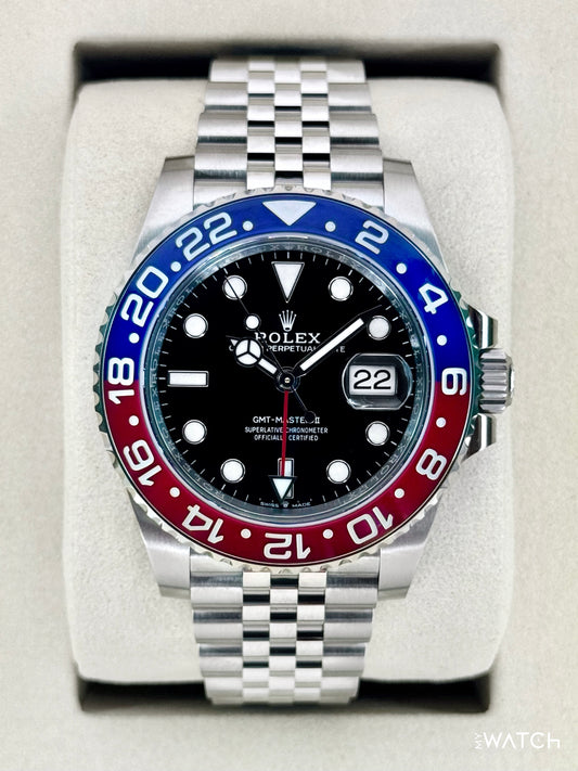 NEW 2026 Rolex GMT-Master II "Pepsi" 40mm 126710BLRO Jubilee - MyWatchLLC