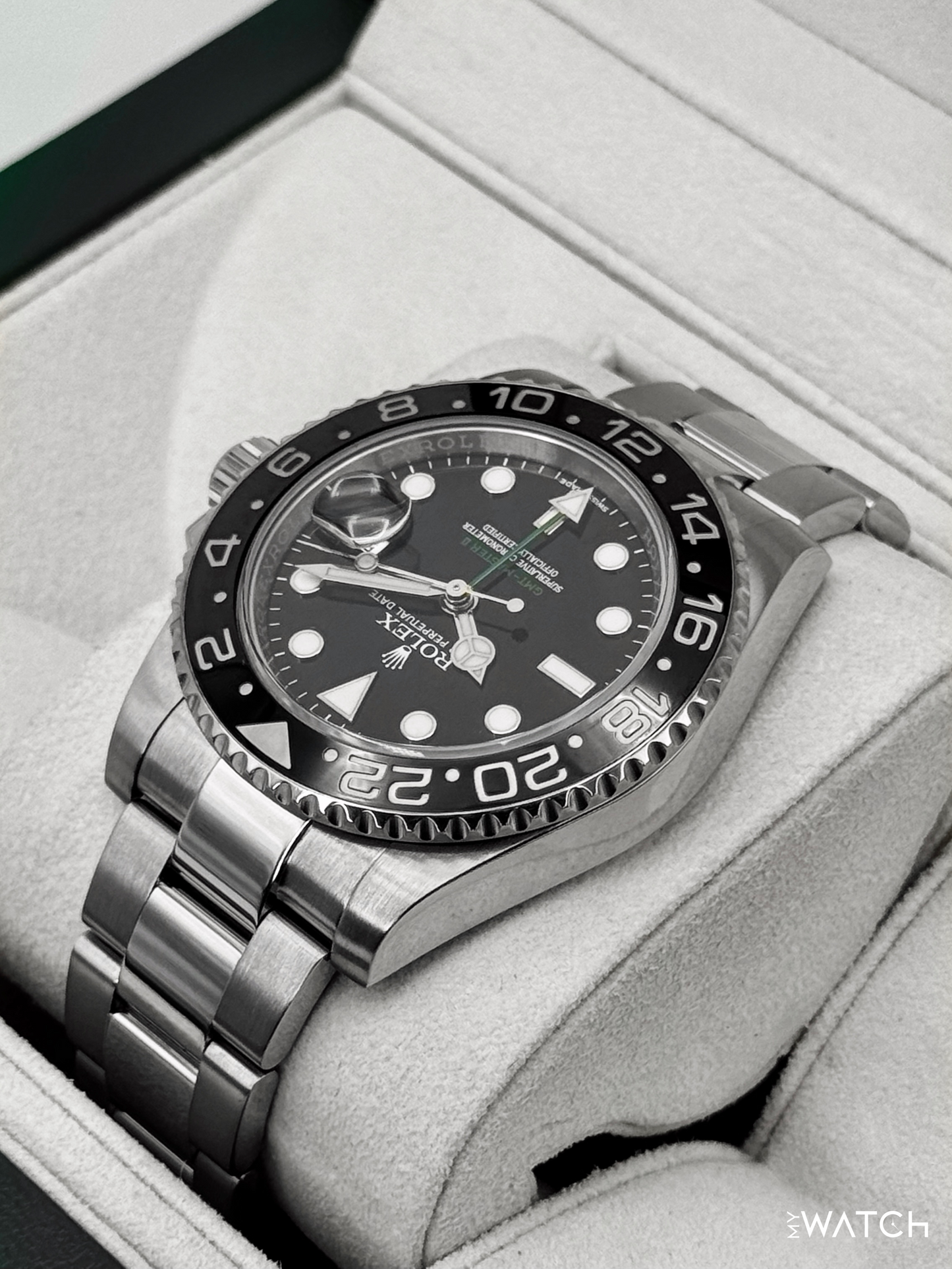 2014 Rolex GMT-Master II 40mm 116710LN Stainless Steel Black Dial - MyWatchLLC