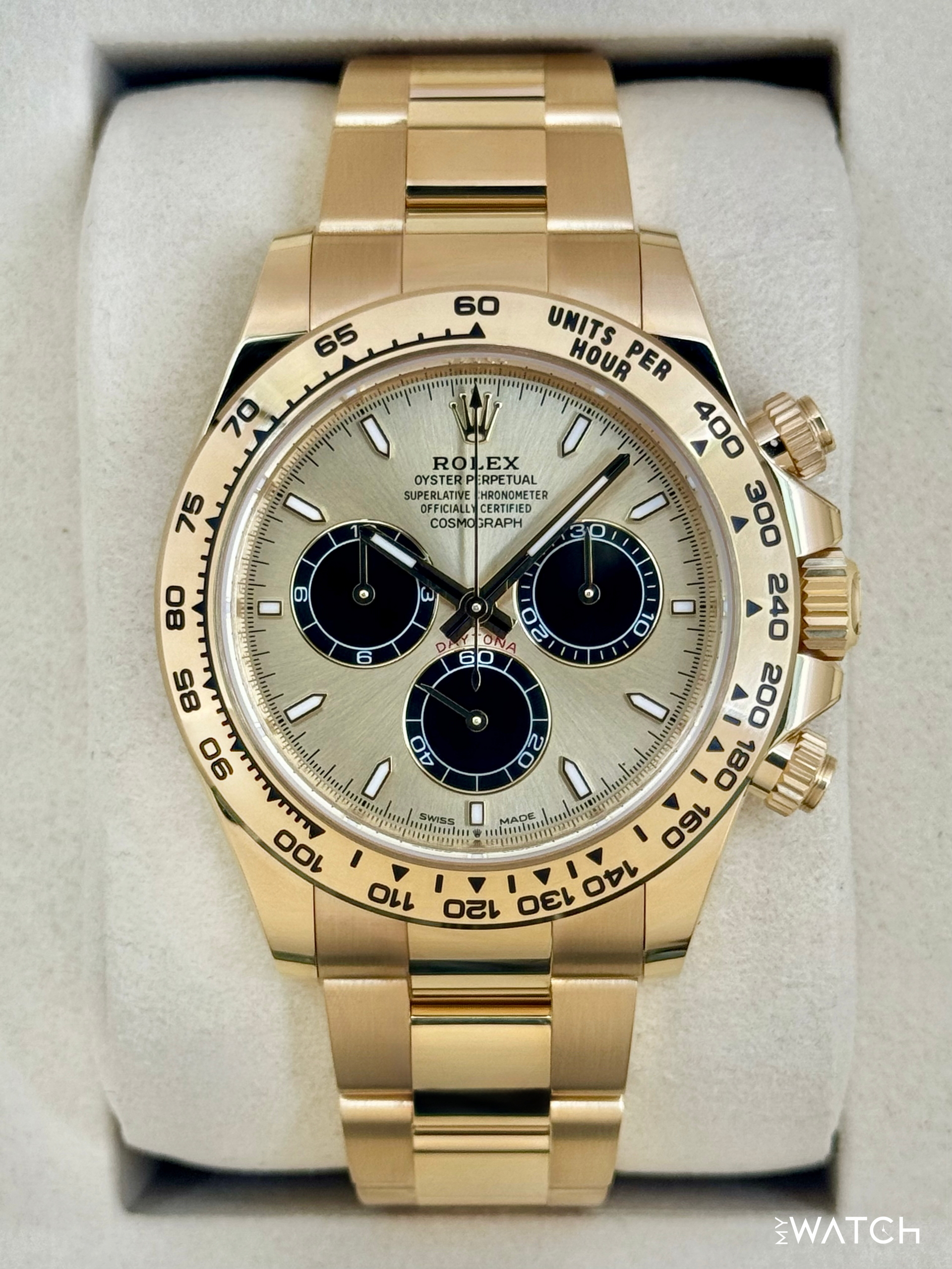 NEW 2026 Rolex Daytona 40mm 126508 18K Yellow Gold Champagne 