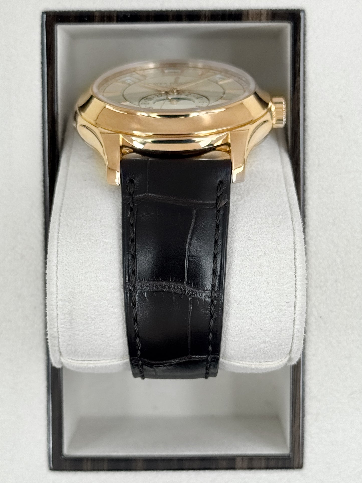 2019 Patek Philippe Annual Calendar 40mm 5205R Rose Gold White Dial