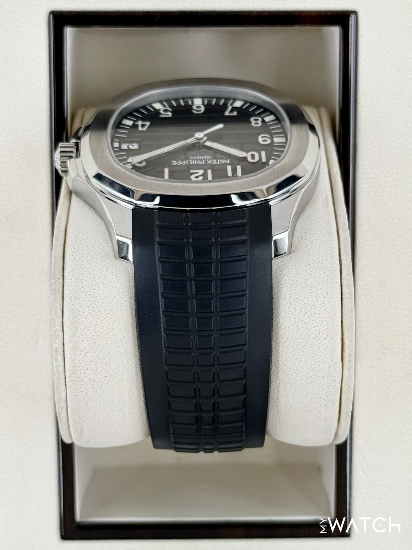 2018 Patek Philippe Aquanaut 40.8mm 5167A-001 Stainless Steel Gray Dial