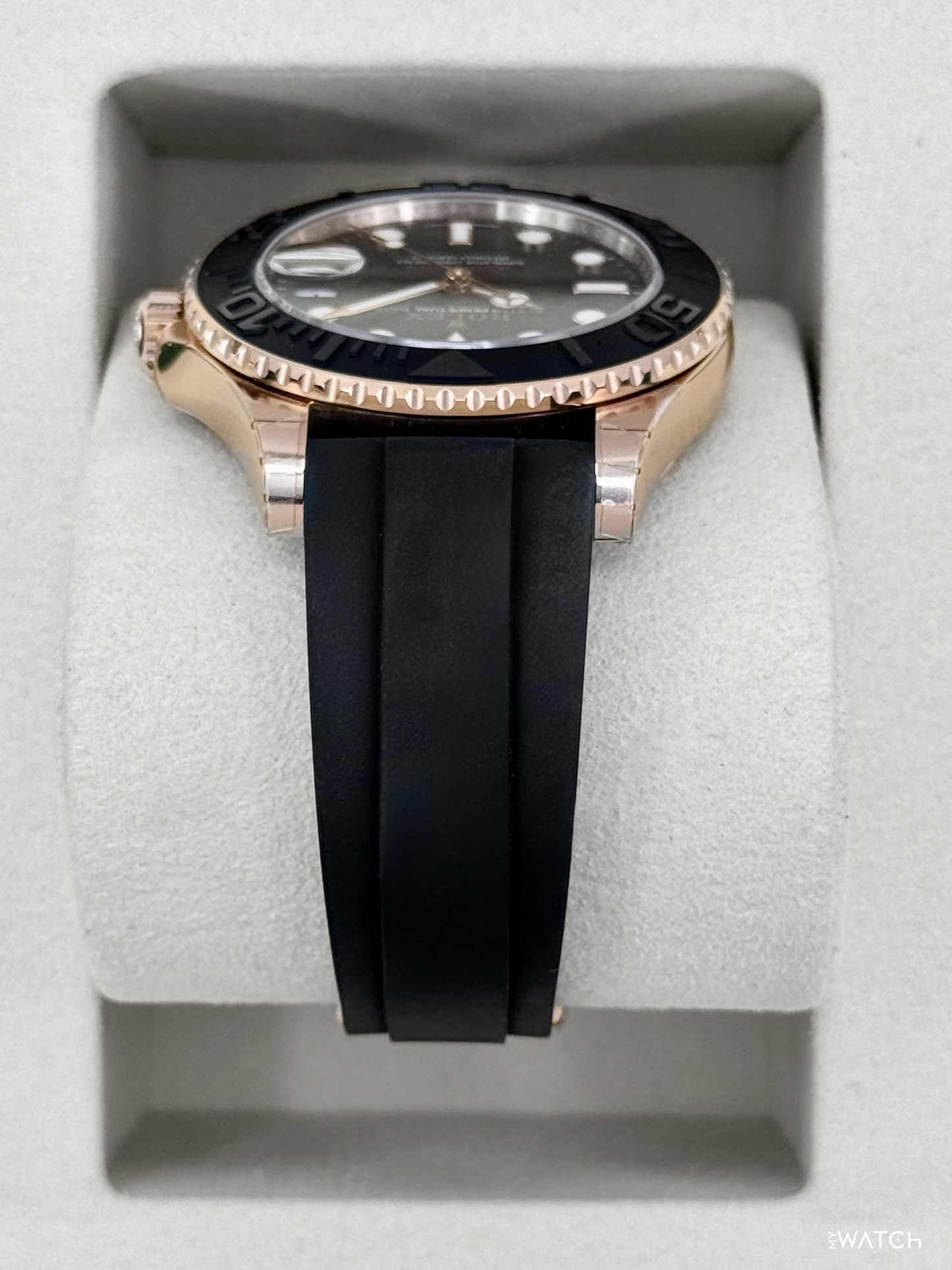 NEW 2026 Rolex Yacht-Master 37mm 268655 Rose Gold Black Dial (STICKERED) - MyWatchLLC