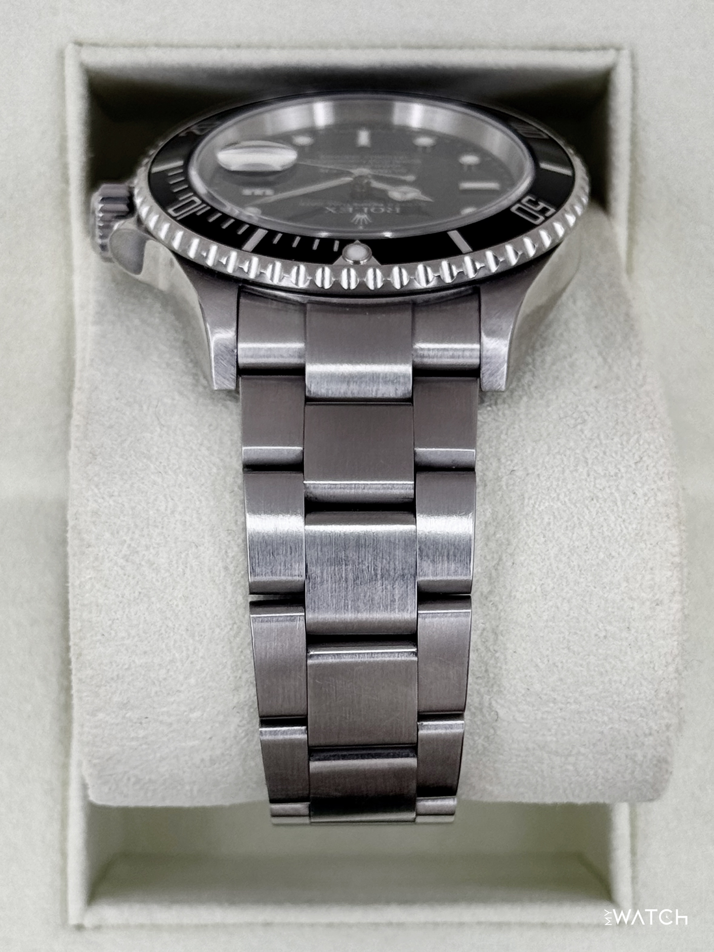 2005 Rolex Submariner 41mm 16610 Stainless Steel Black Dial (Collectors Set) - MyWatchLLC
