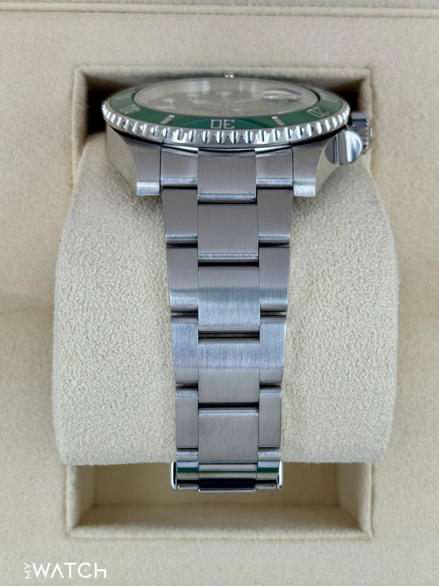 2016 Rolex Submariner “Hulk” 40mm 116610LV Green Dial - MyWatchLLC