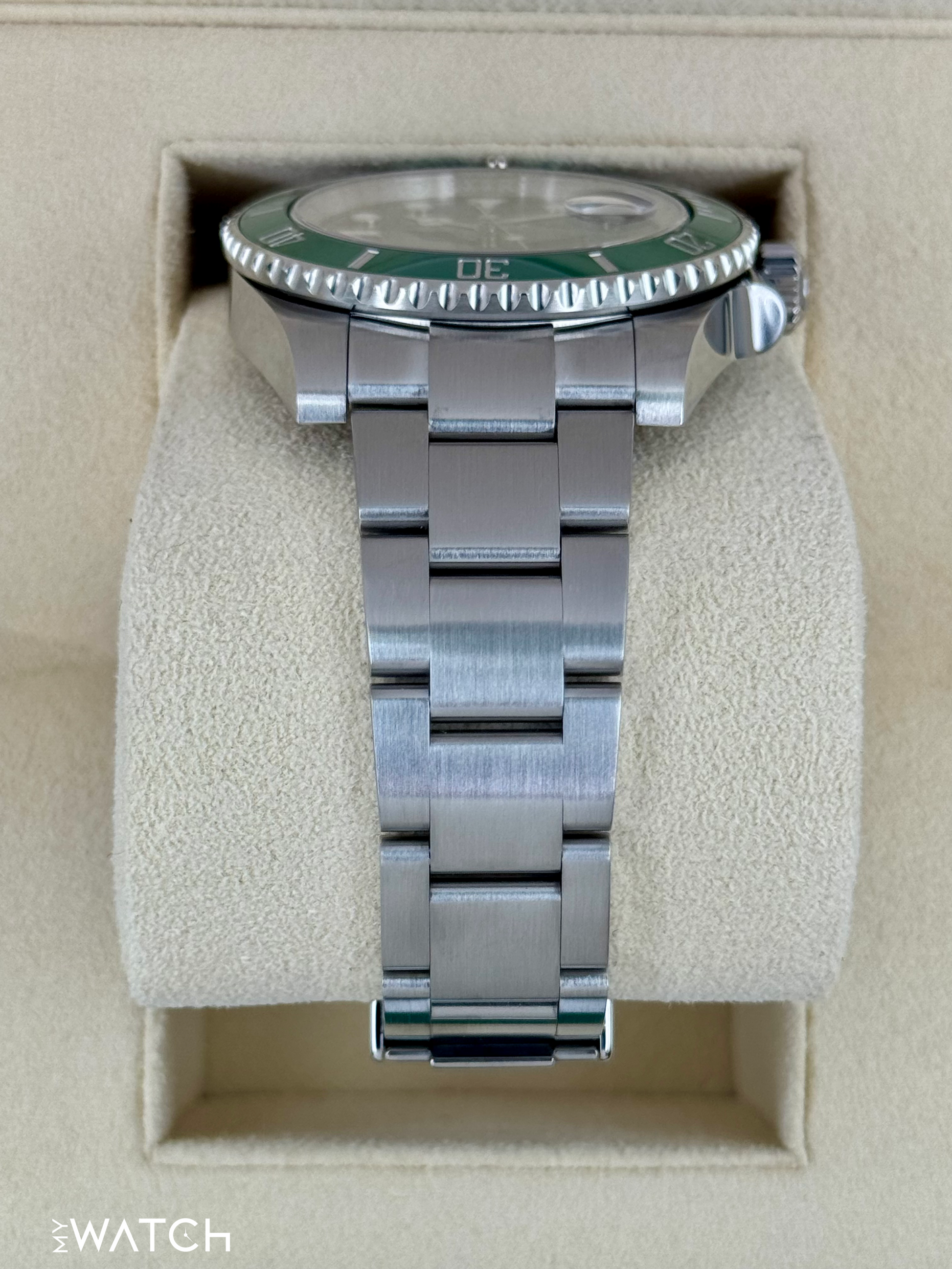 2016 Rolex Submariner “Hulk” 40mm 116610LV Green Dial - MyWatchLLC